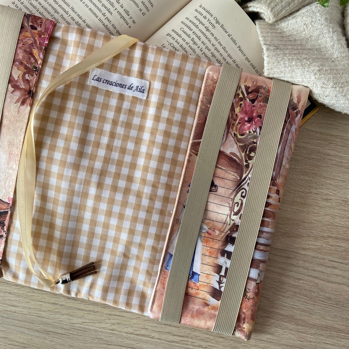 Funda ajustable Bella en acuarela