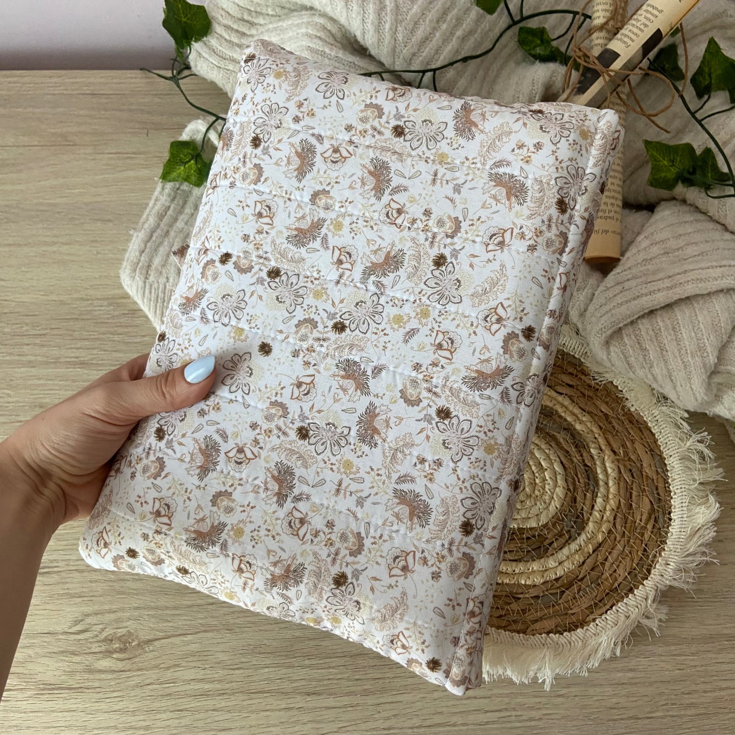 Funda acolchada jazmín