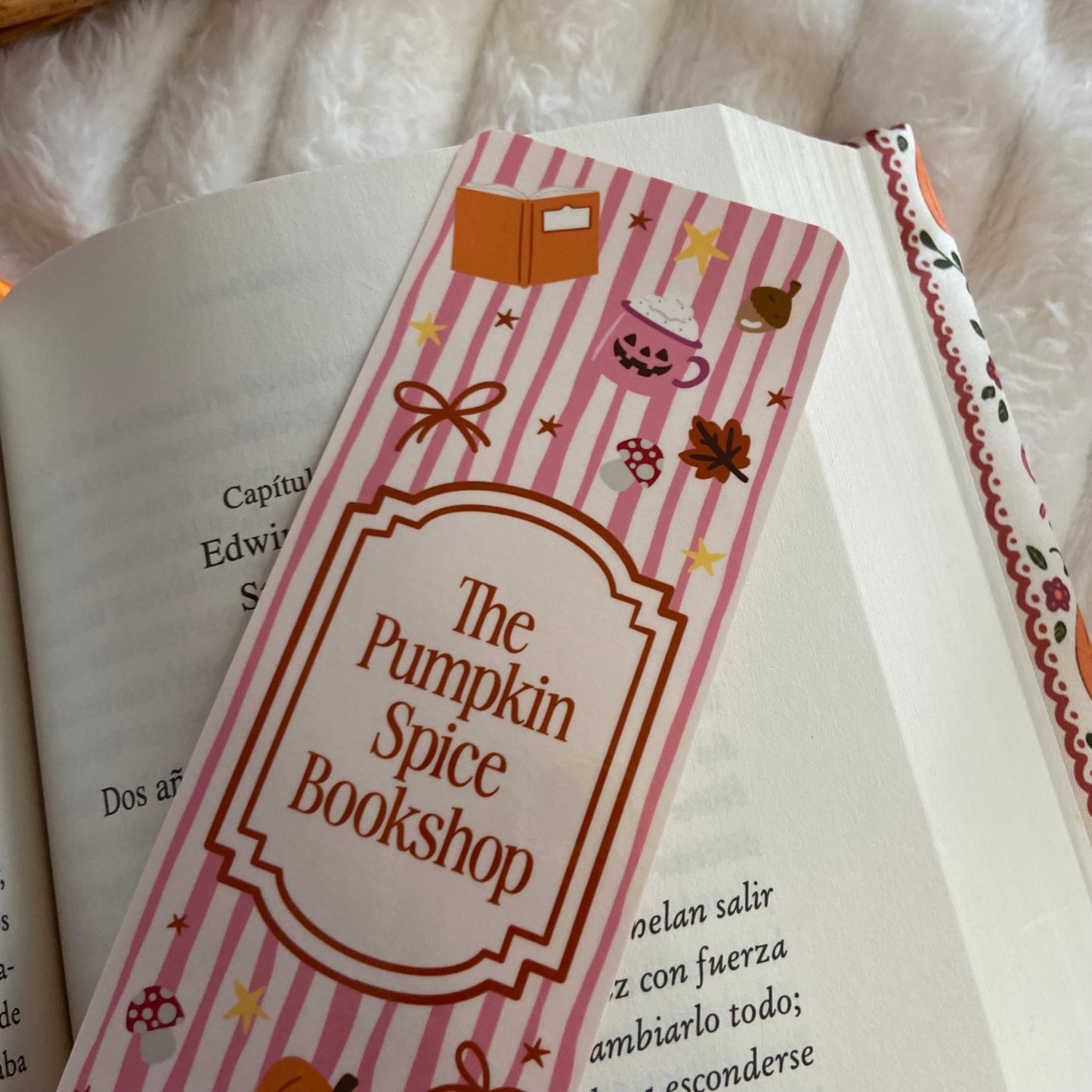 Marcapáginas The pumpkin spice bookshop