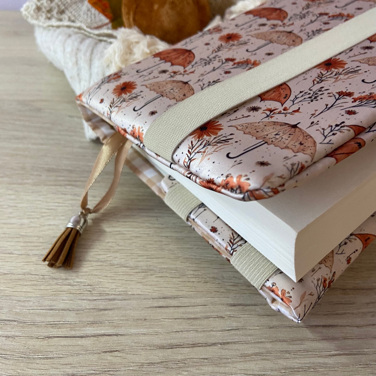 Funda ajustable paraguas otoñales