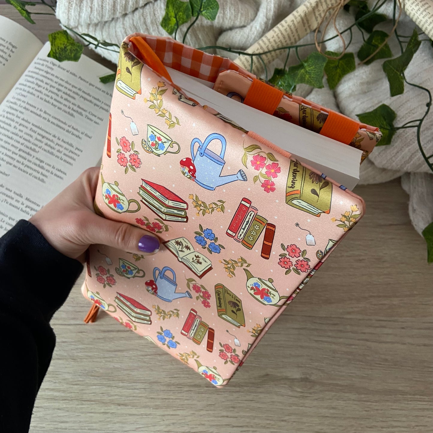 Funda ajustable booklover