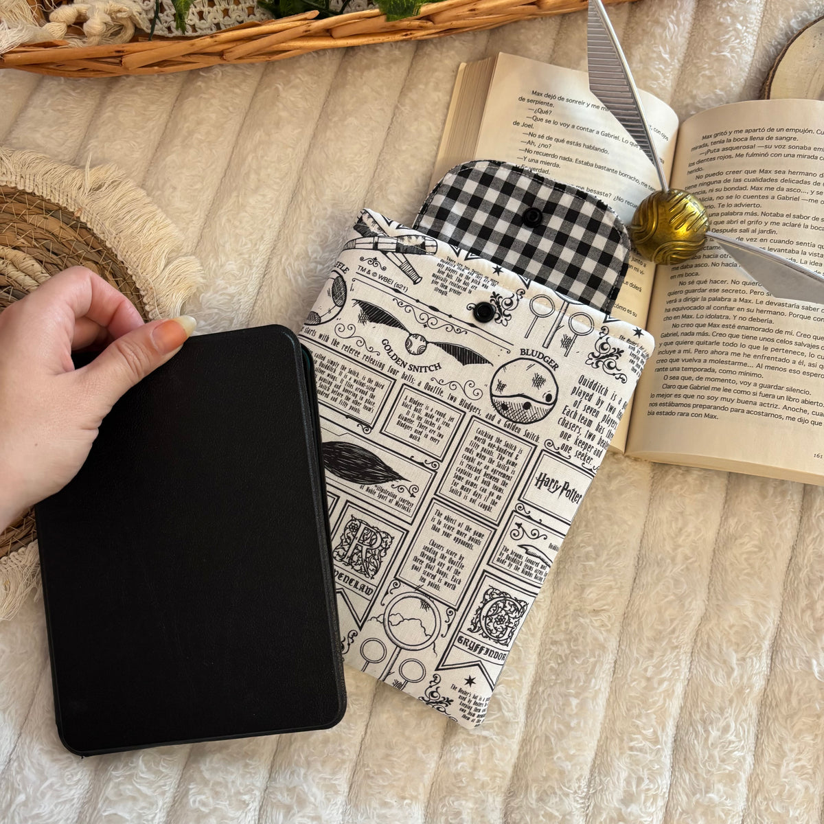 Funda kindle/kobo libra colour Quidditch