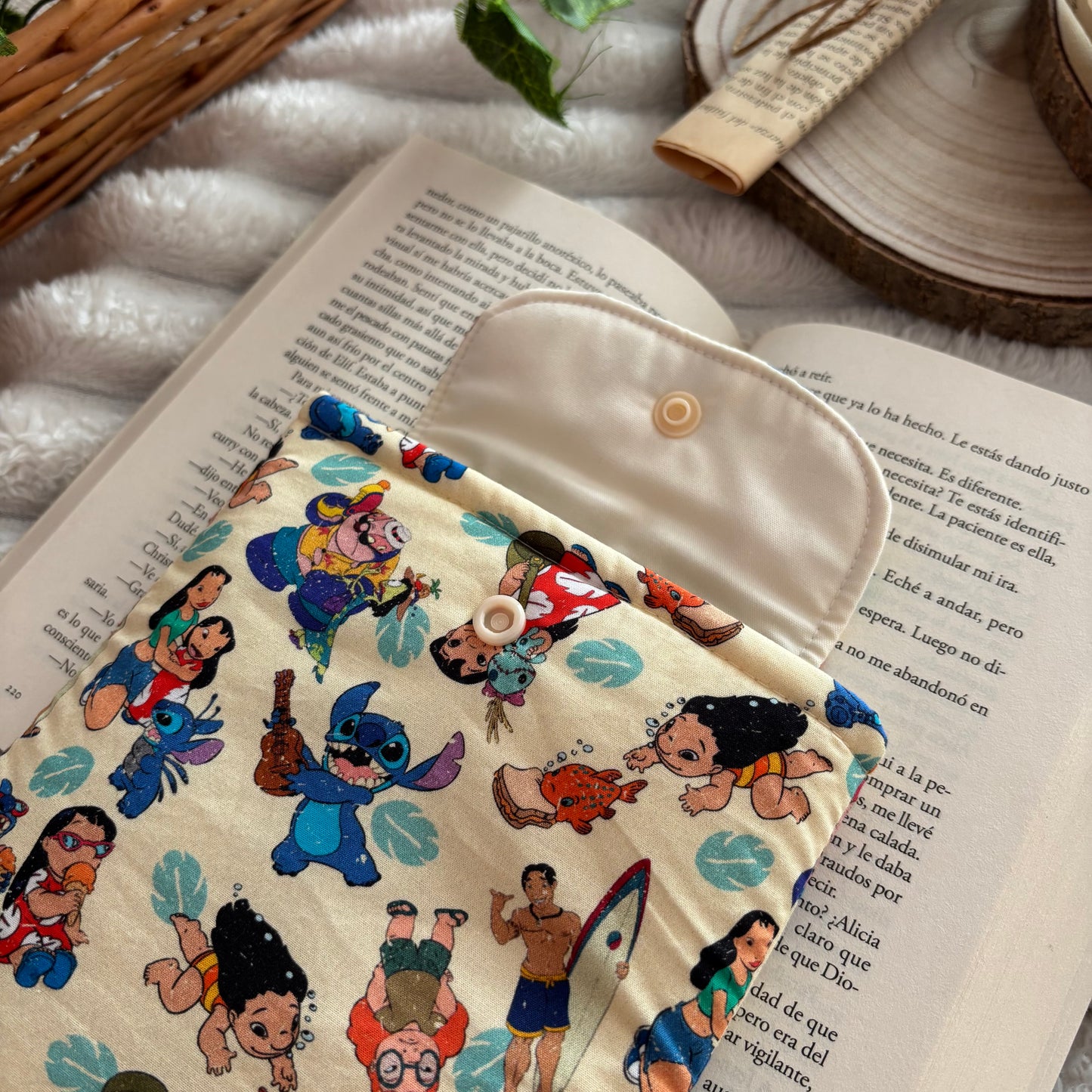 Funda para ebook Lilo y Stitch