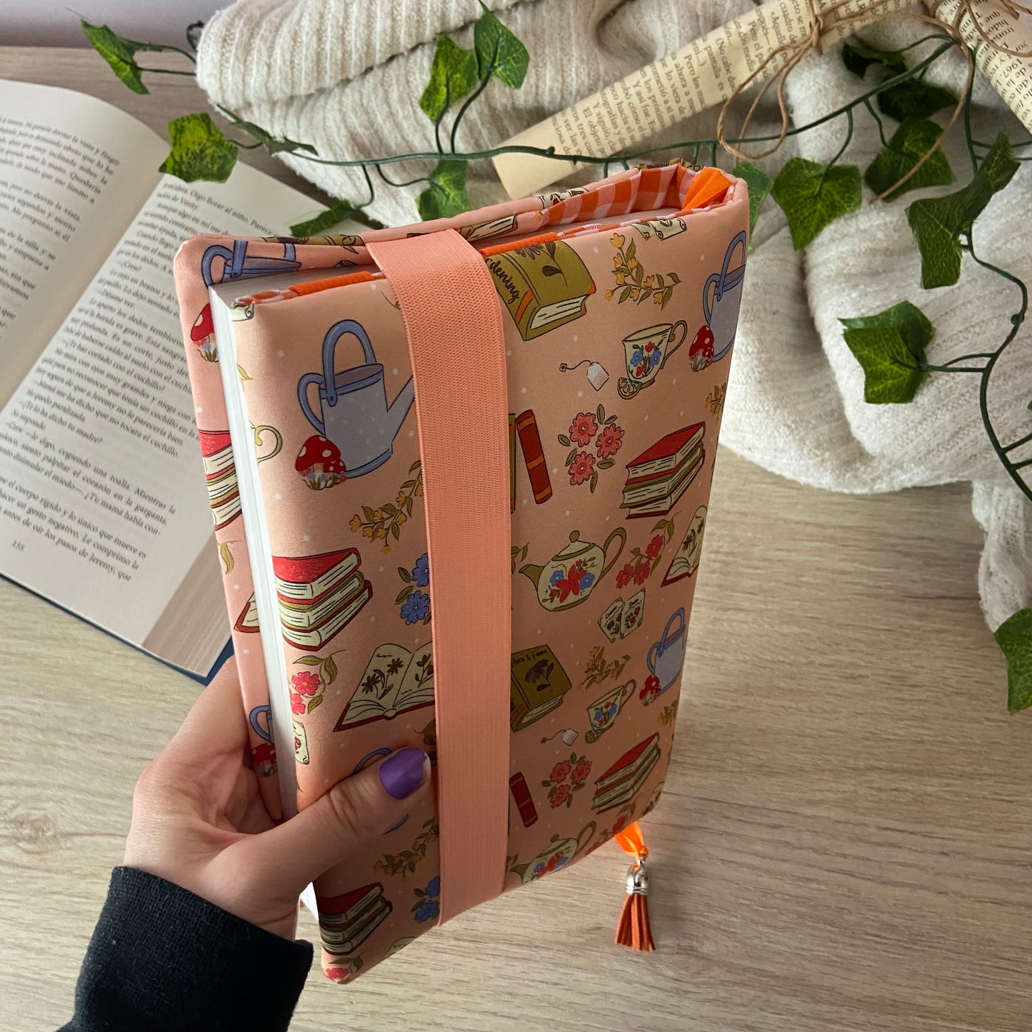 Funda ajustable booklover