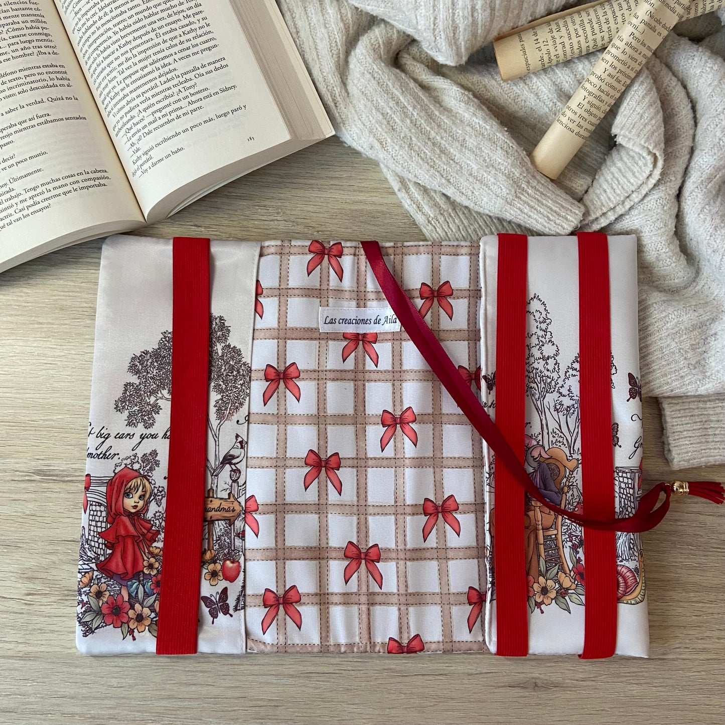 Funda ajustable Caperucita roja