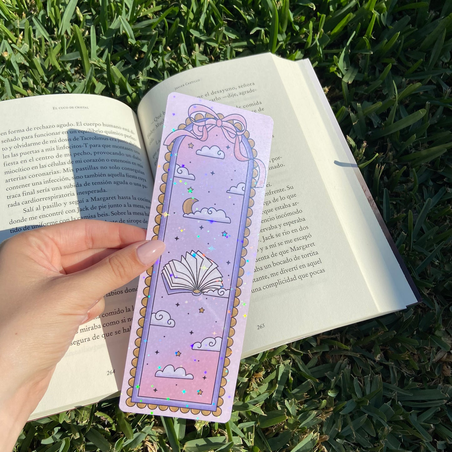 Pack 3 marcapáginas holográficos sueños de papel