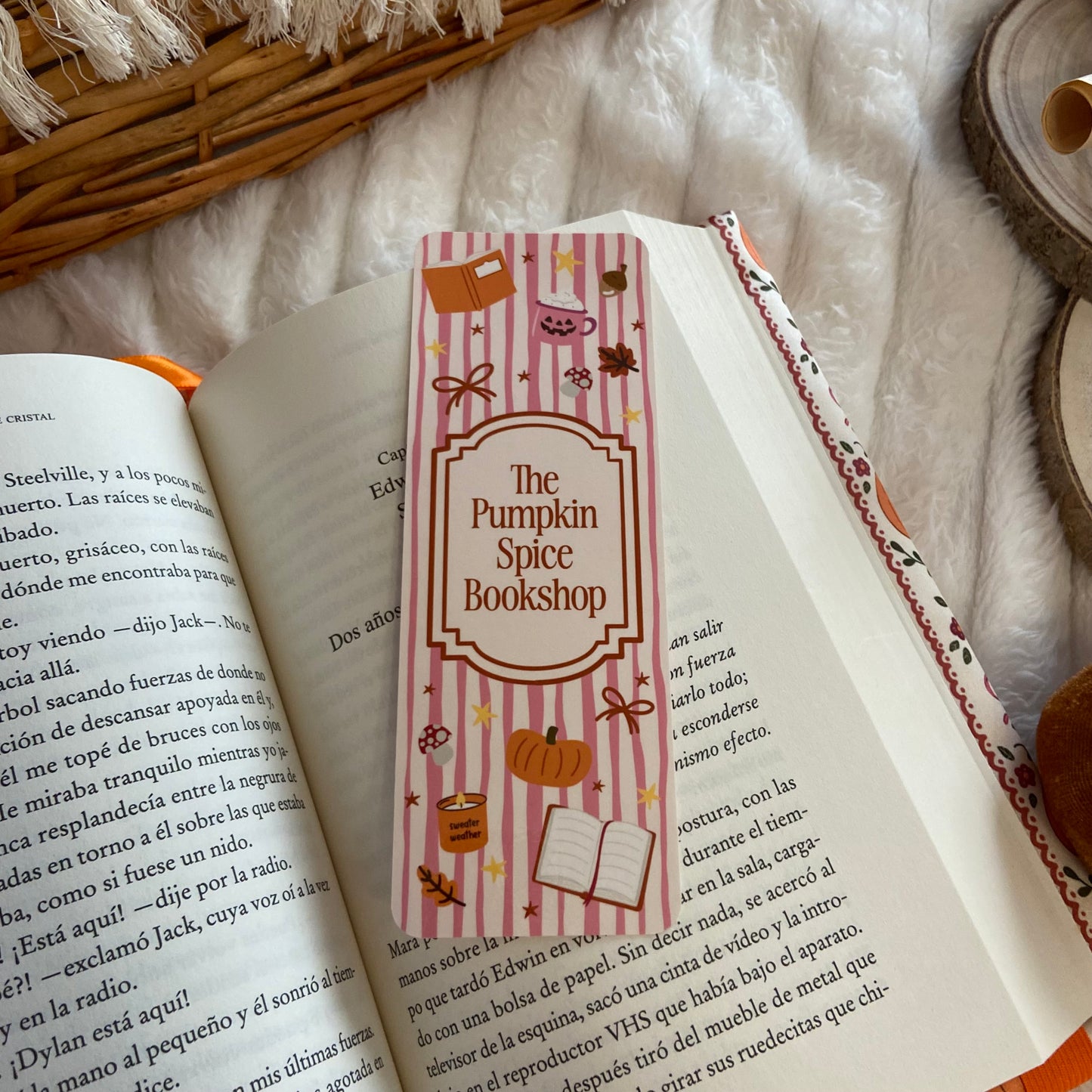 Marcapáginas The pumpkin spice bookshop