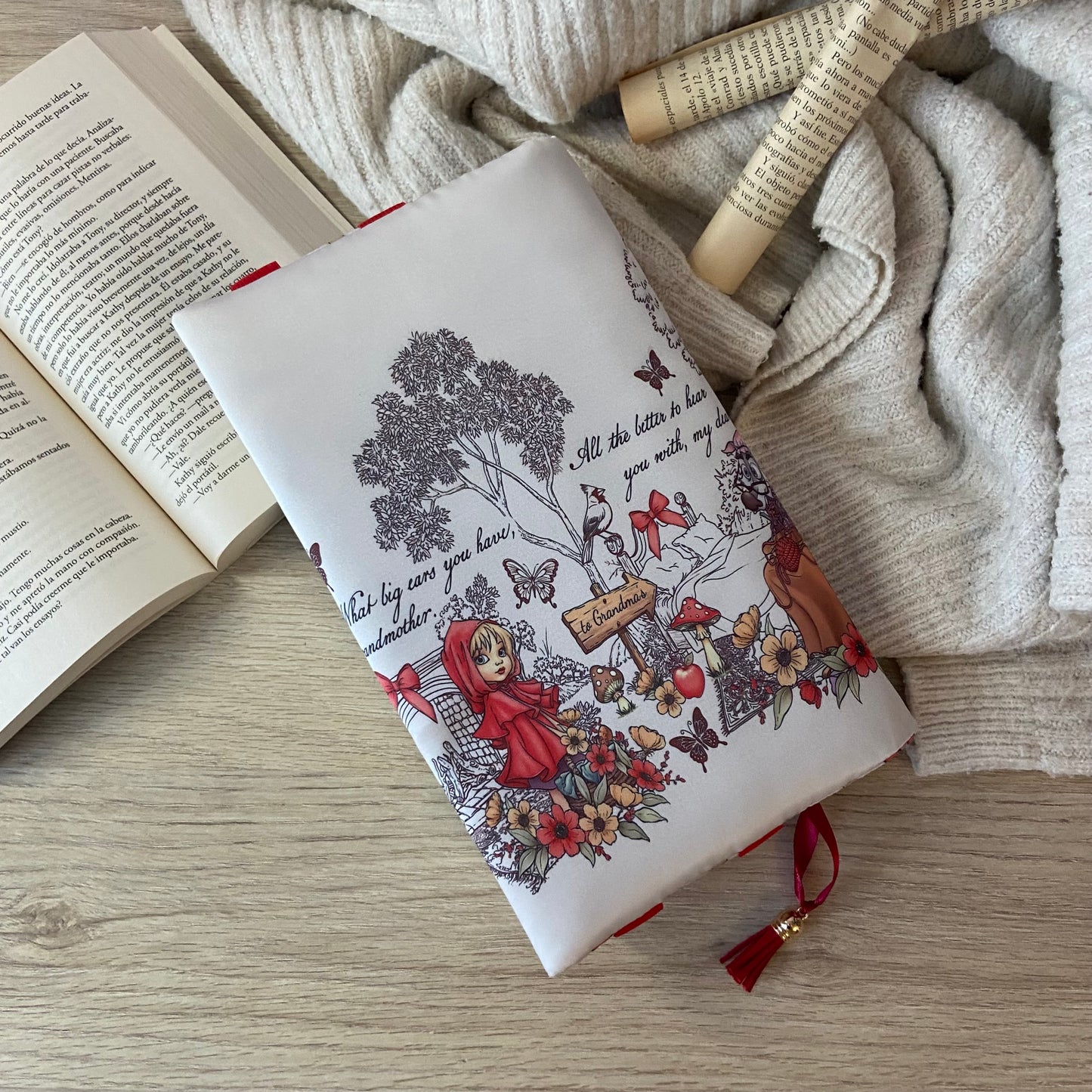 Funda ajustable Caperucita roja