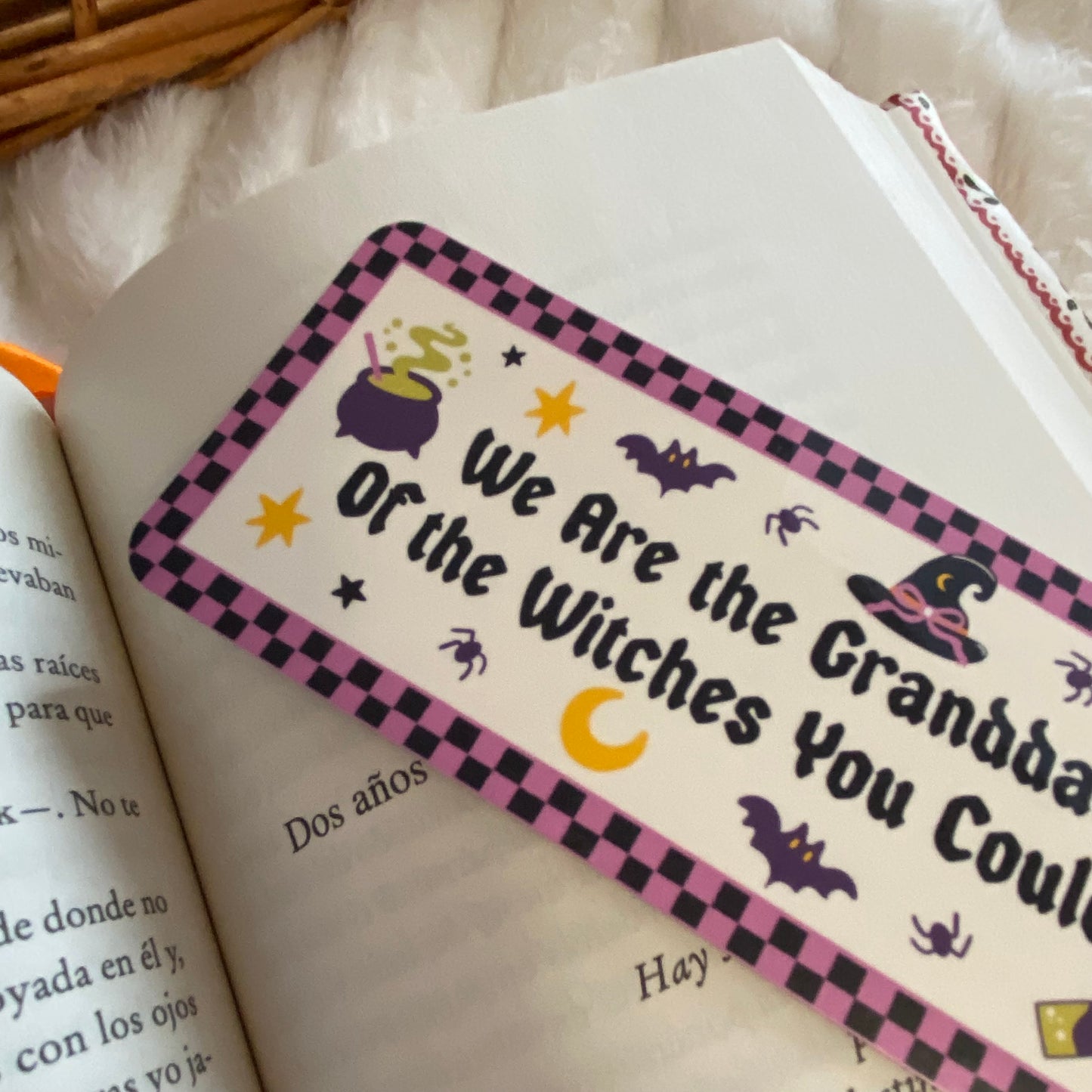 Marcapáginas We are the granddaughters of the witches you couldnt burn
