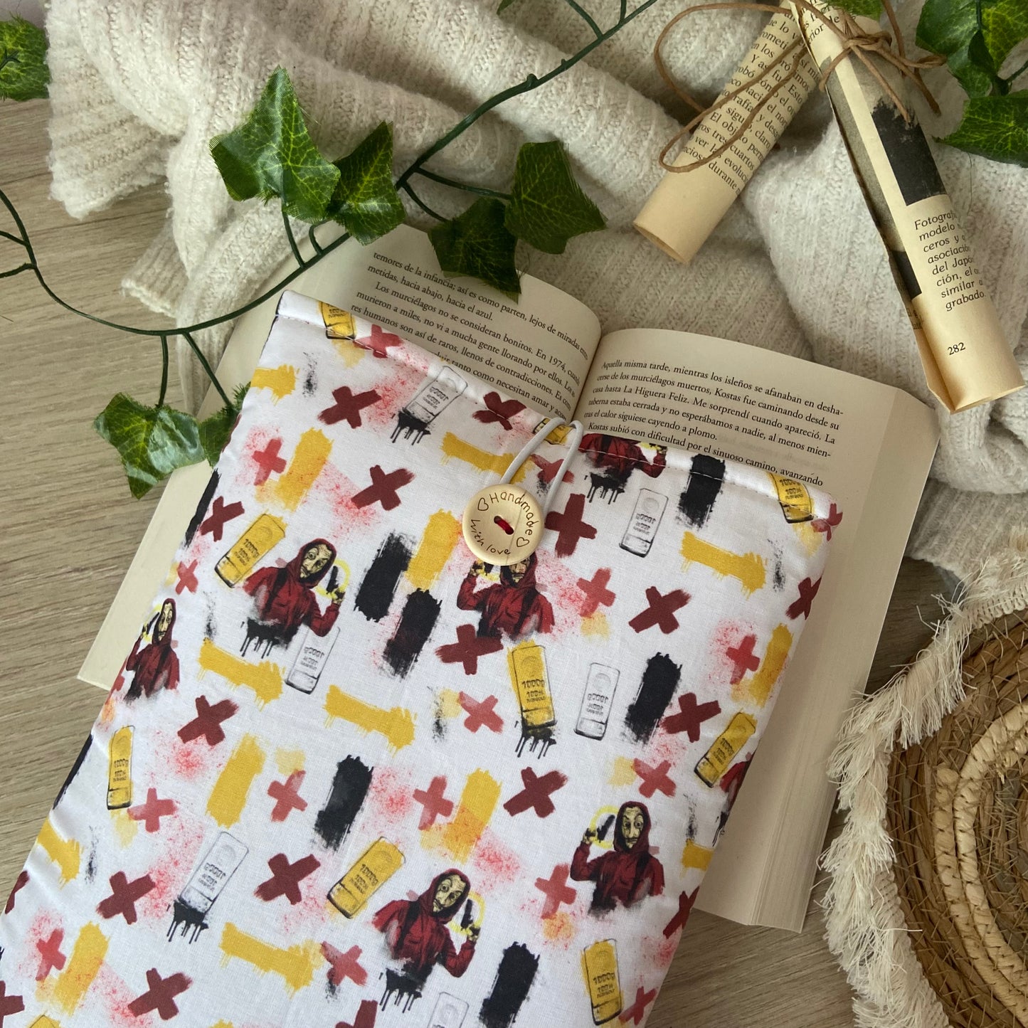Funda literaria La casa de papel outlet