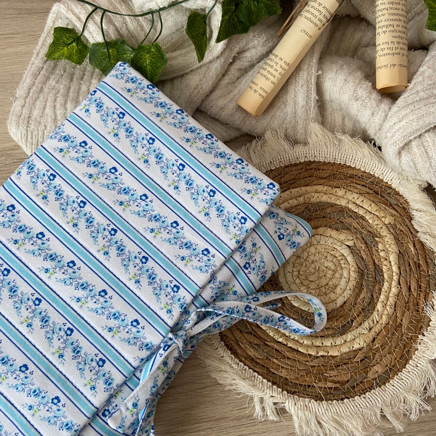 Funda acolchada bleu