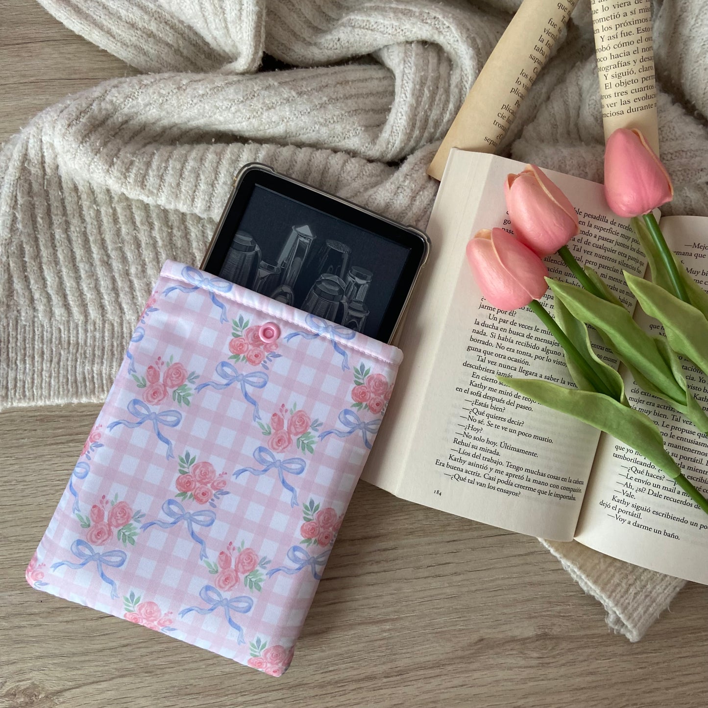 Funda kindle/kobo libra colour Lydia