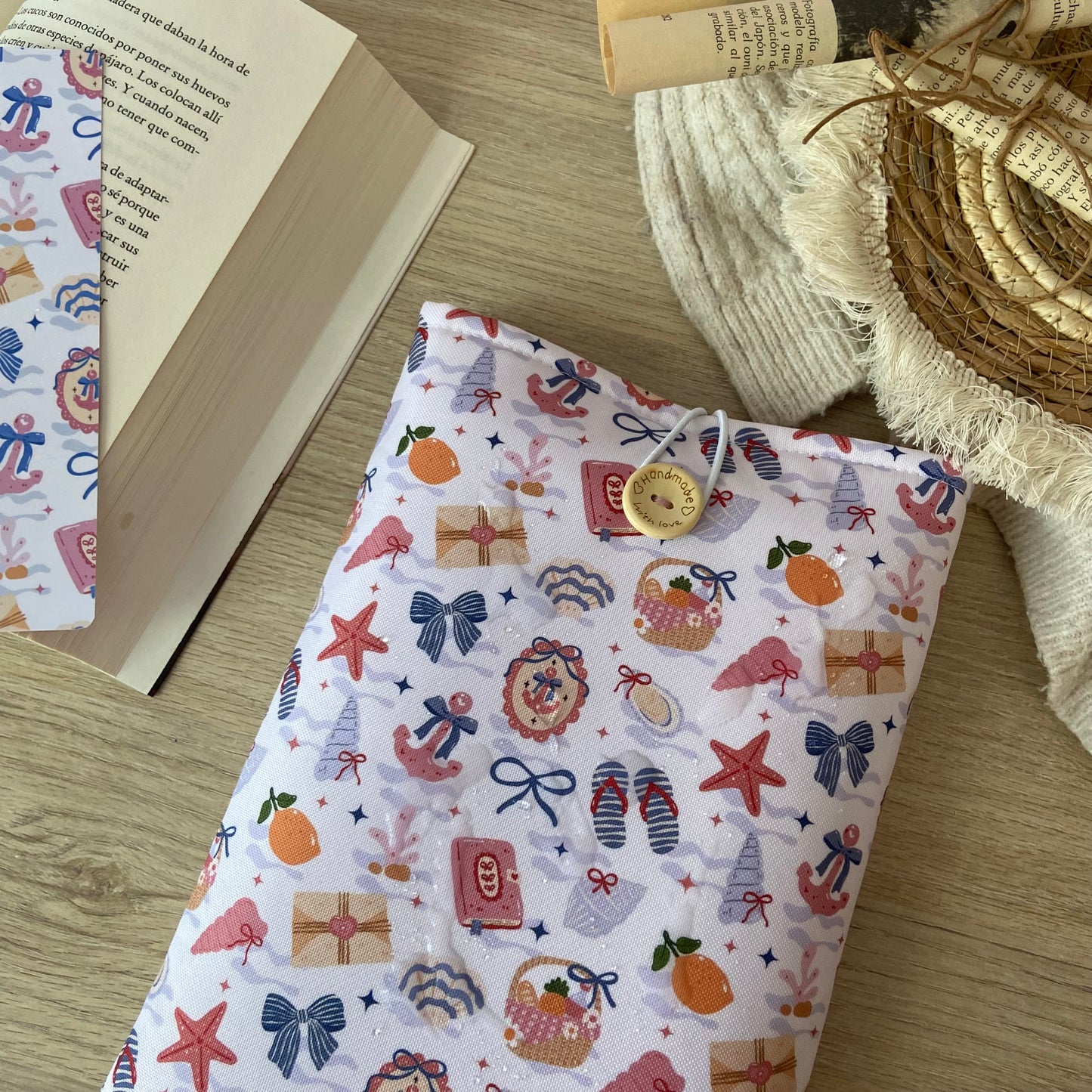 Funda literaria summer vibes impermeable
