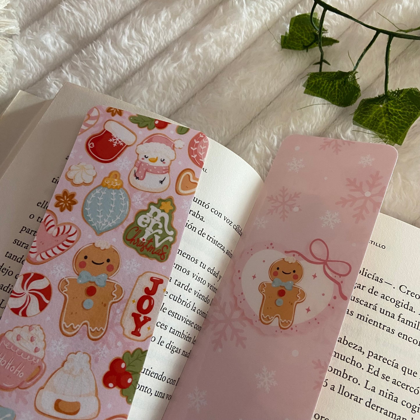 Marcapáginas gingerbread