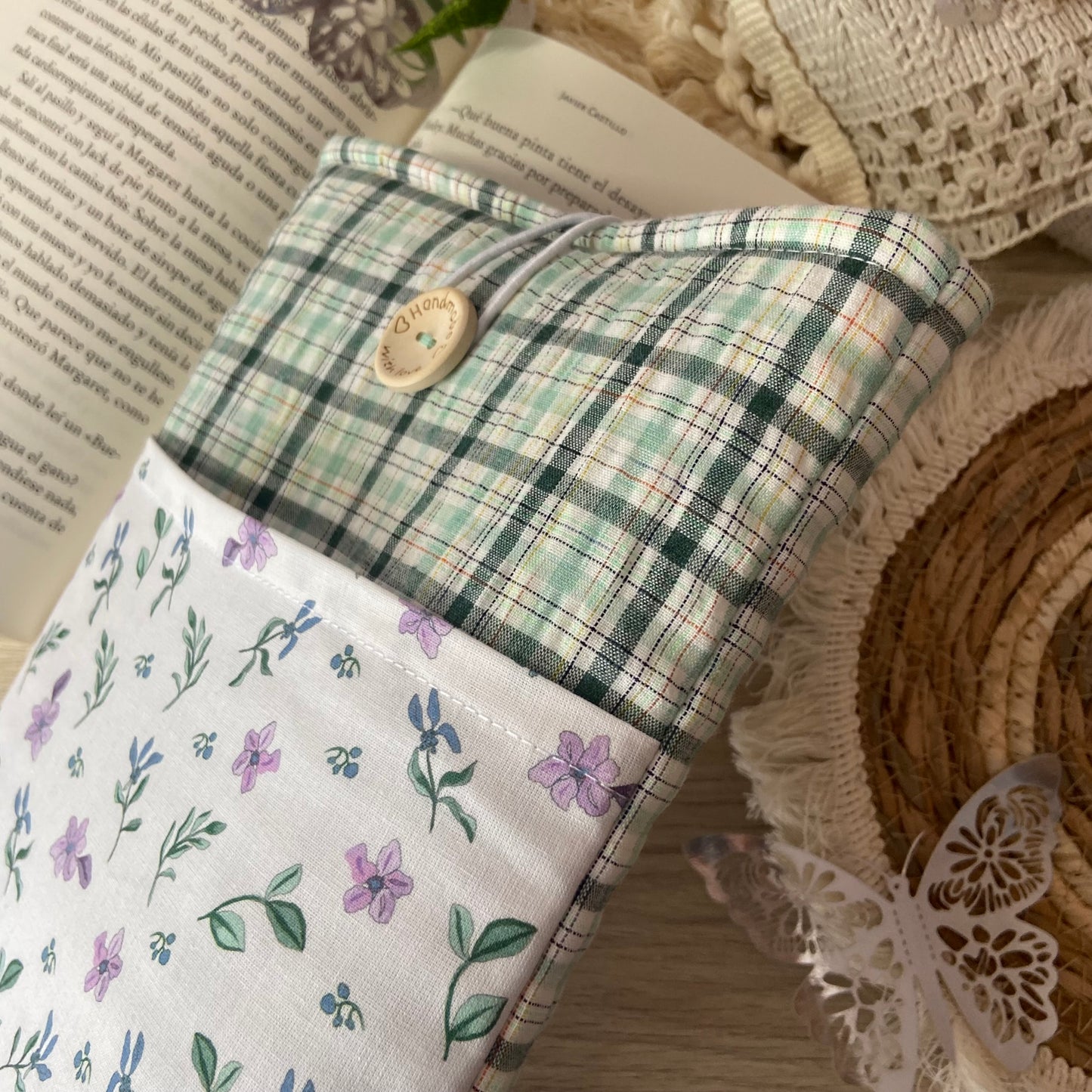 Funda literaria Atenea con bolsillo