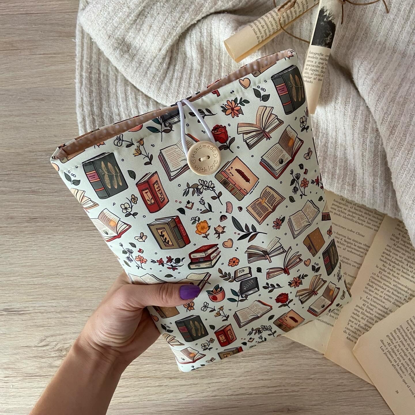 Funda literaria bookish