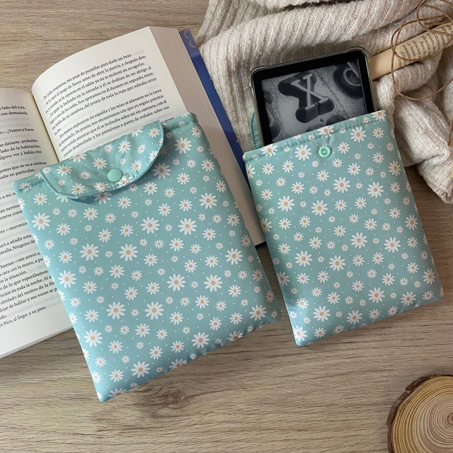 Funda kindle/kobo libra colour margaritas