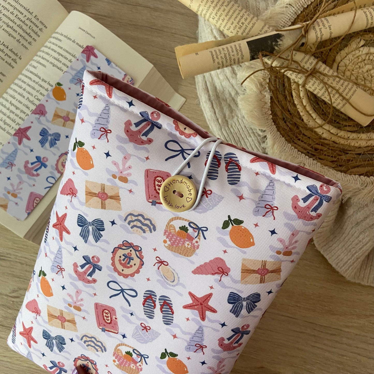 Funda literaria summer vibes impermeable