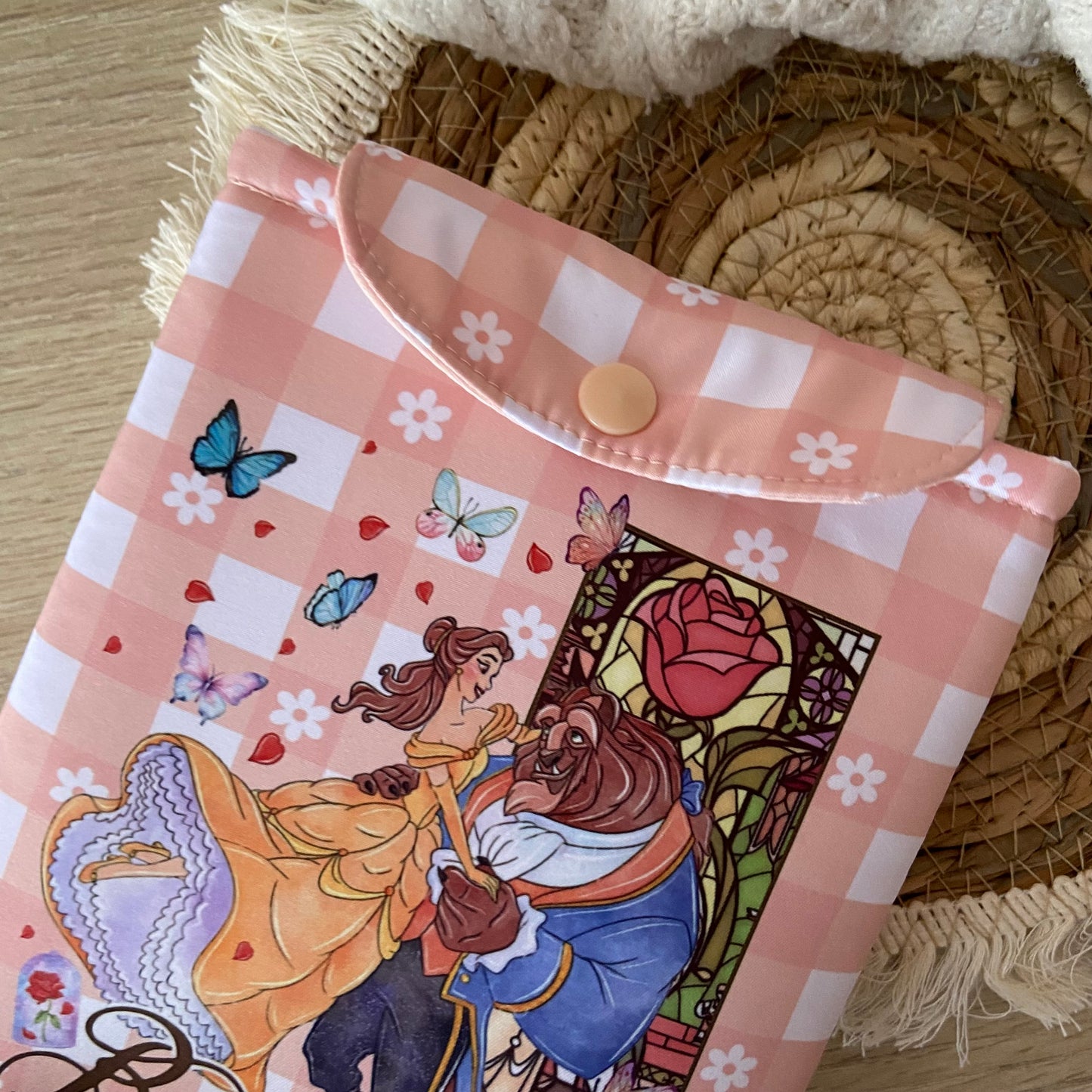 Funda kindle/kobo libra colour Bella y Bestia