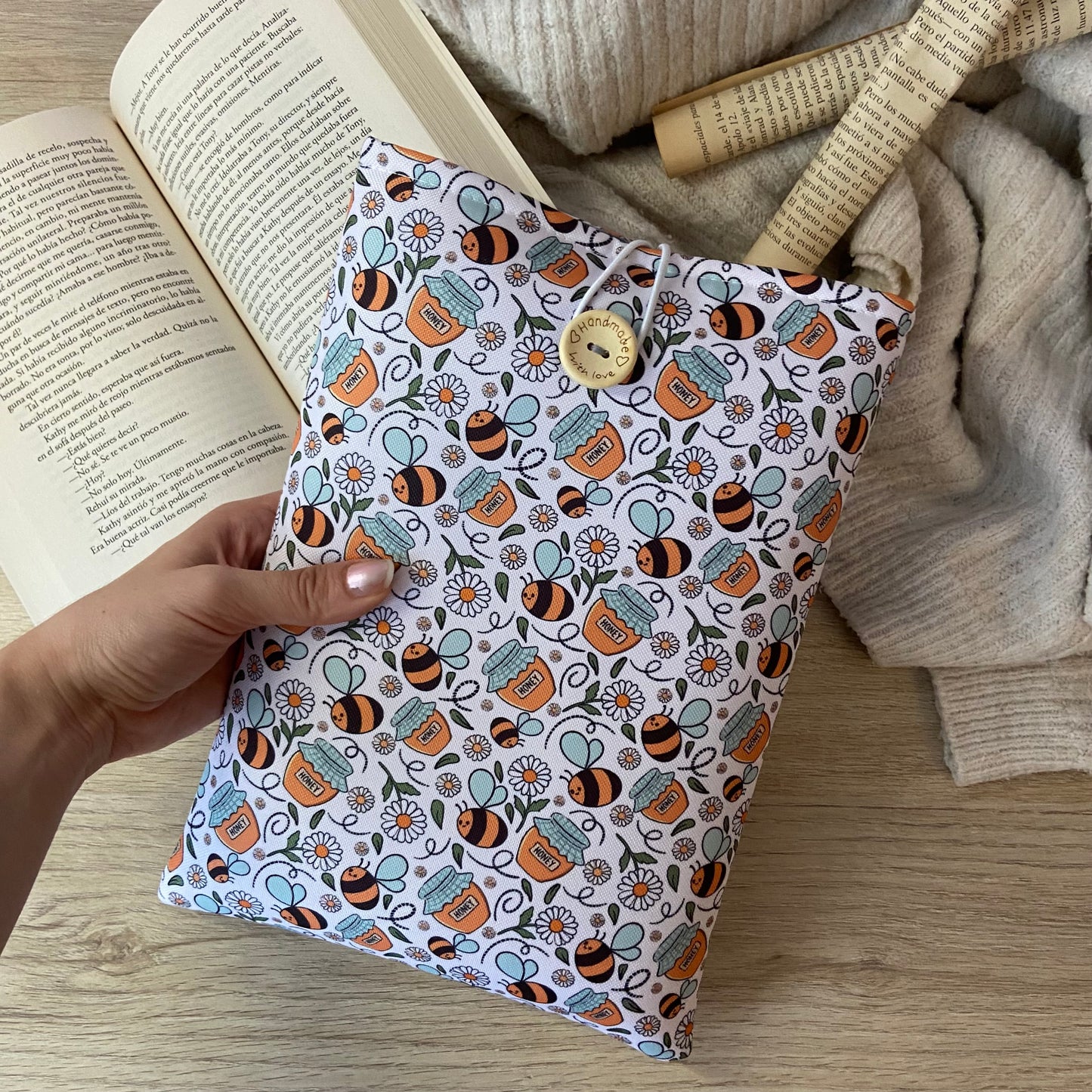 Funda literaria honey impermeable