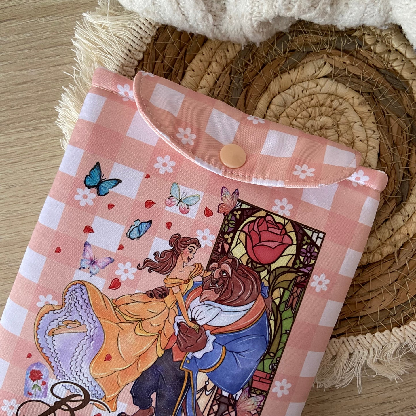 Funda kindle/kobo libra colour Bella y Bestia