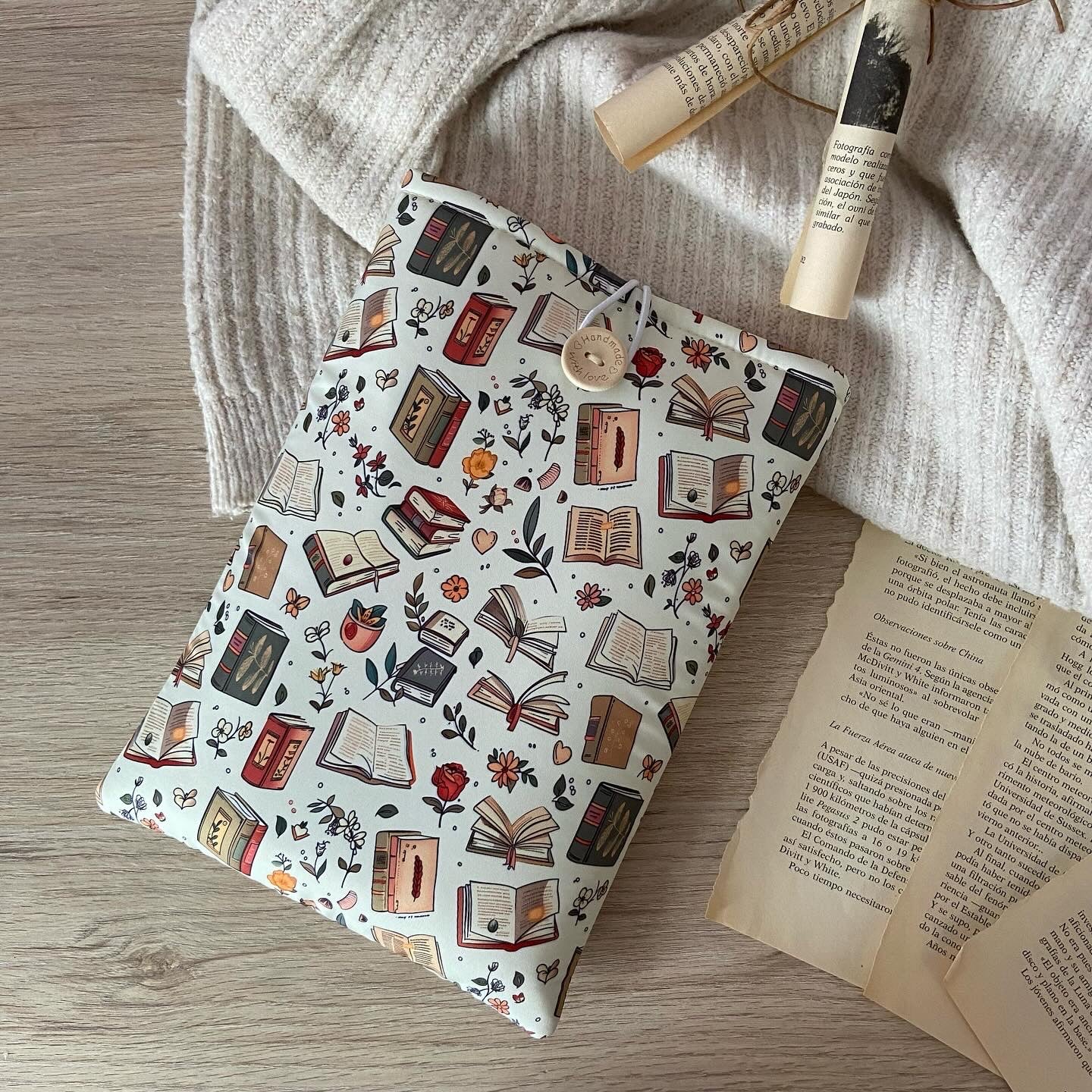 Funda literaria bookish