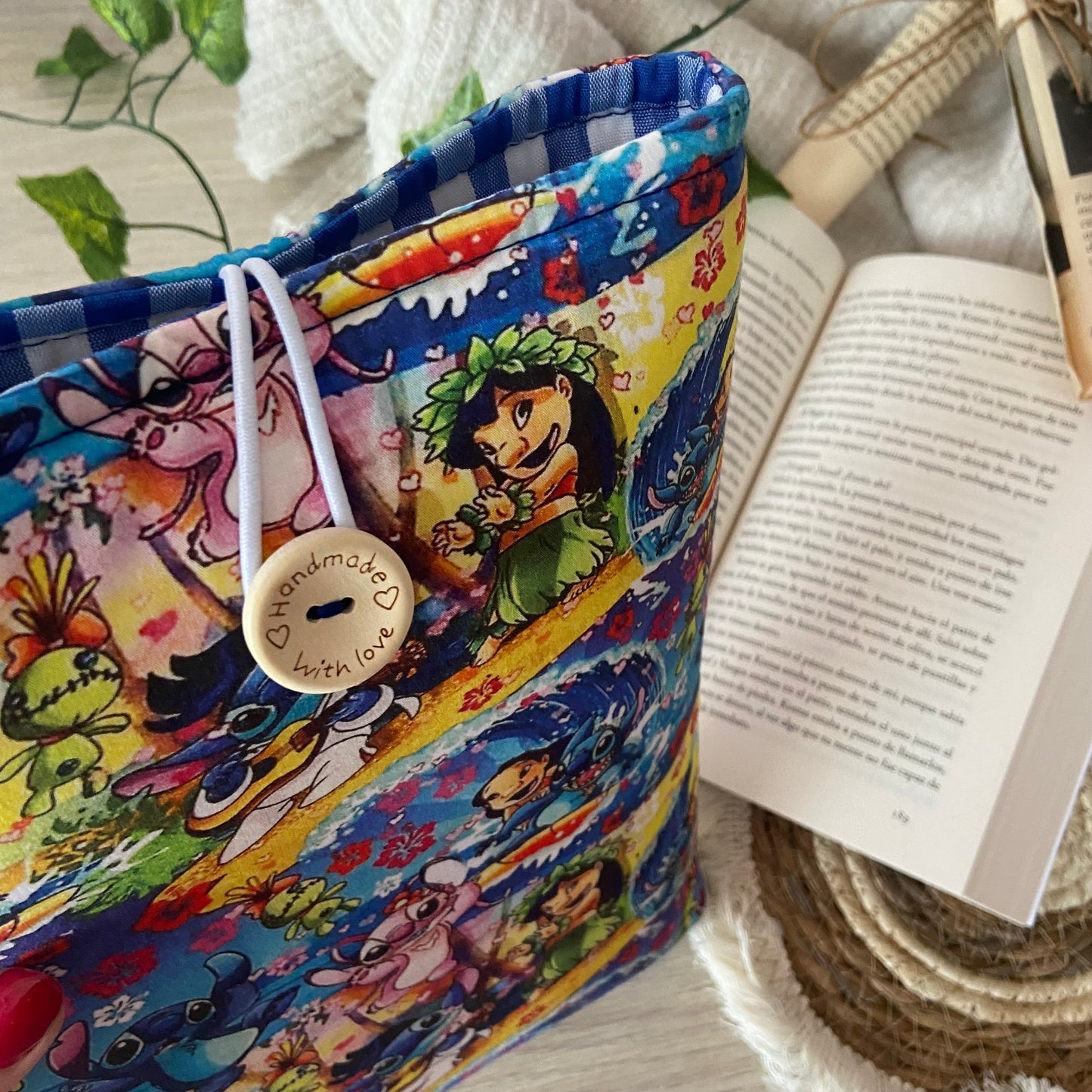 Funda literaria Lilo y Stitch outlet