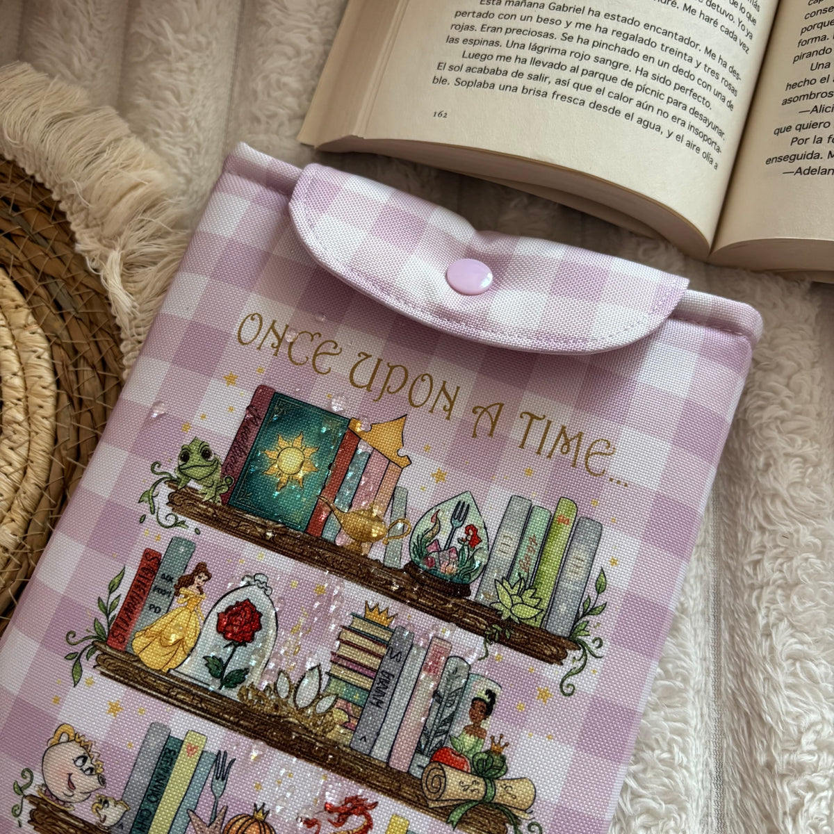 Funda kindle/kobo estantería princesas Disney impermeable
