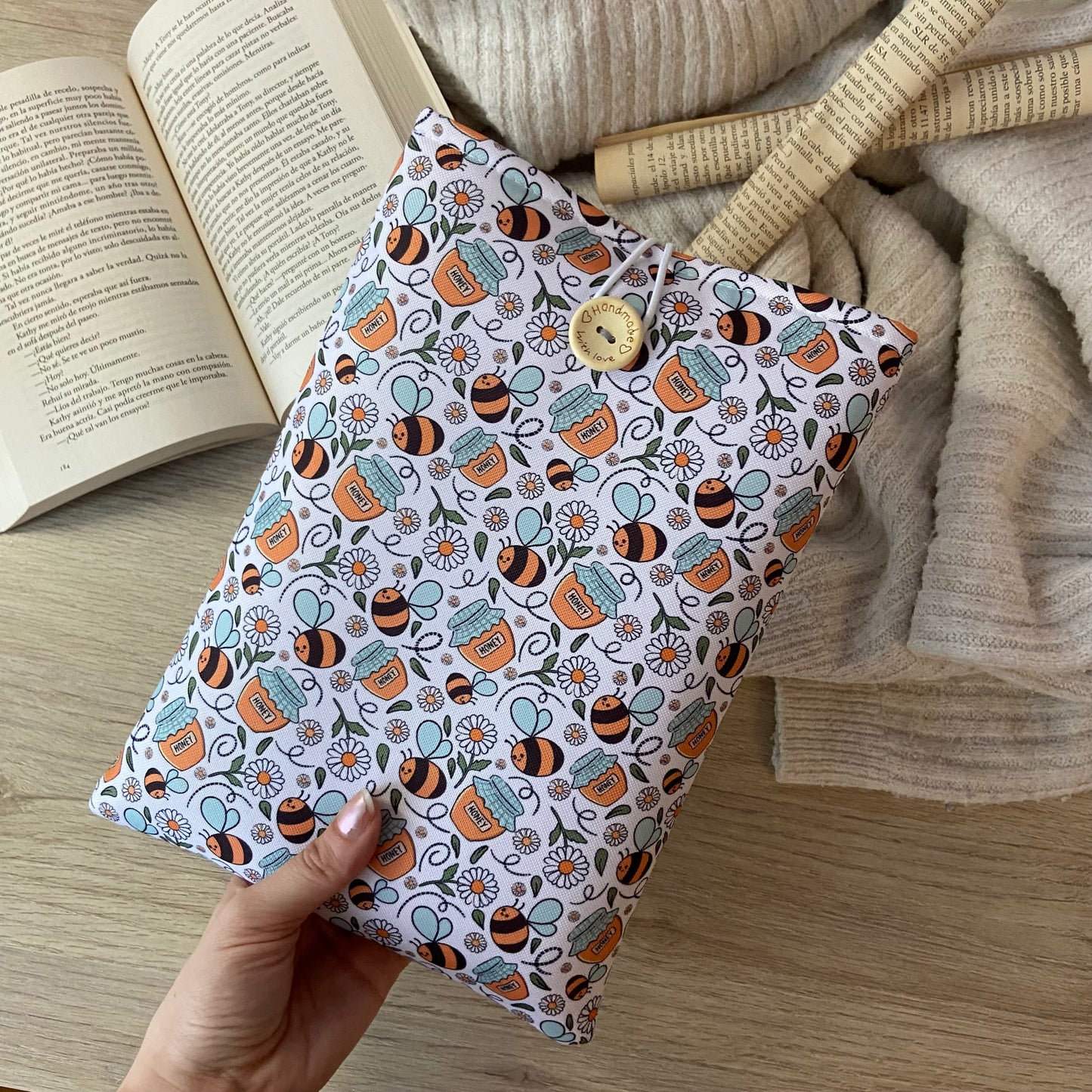 Funda literaria honey impermeable