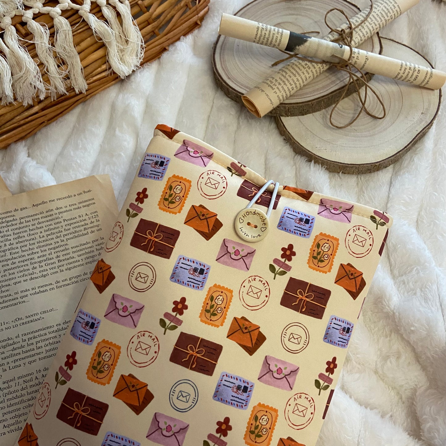Funda literaria cartas