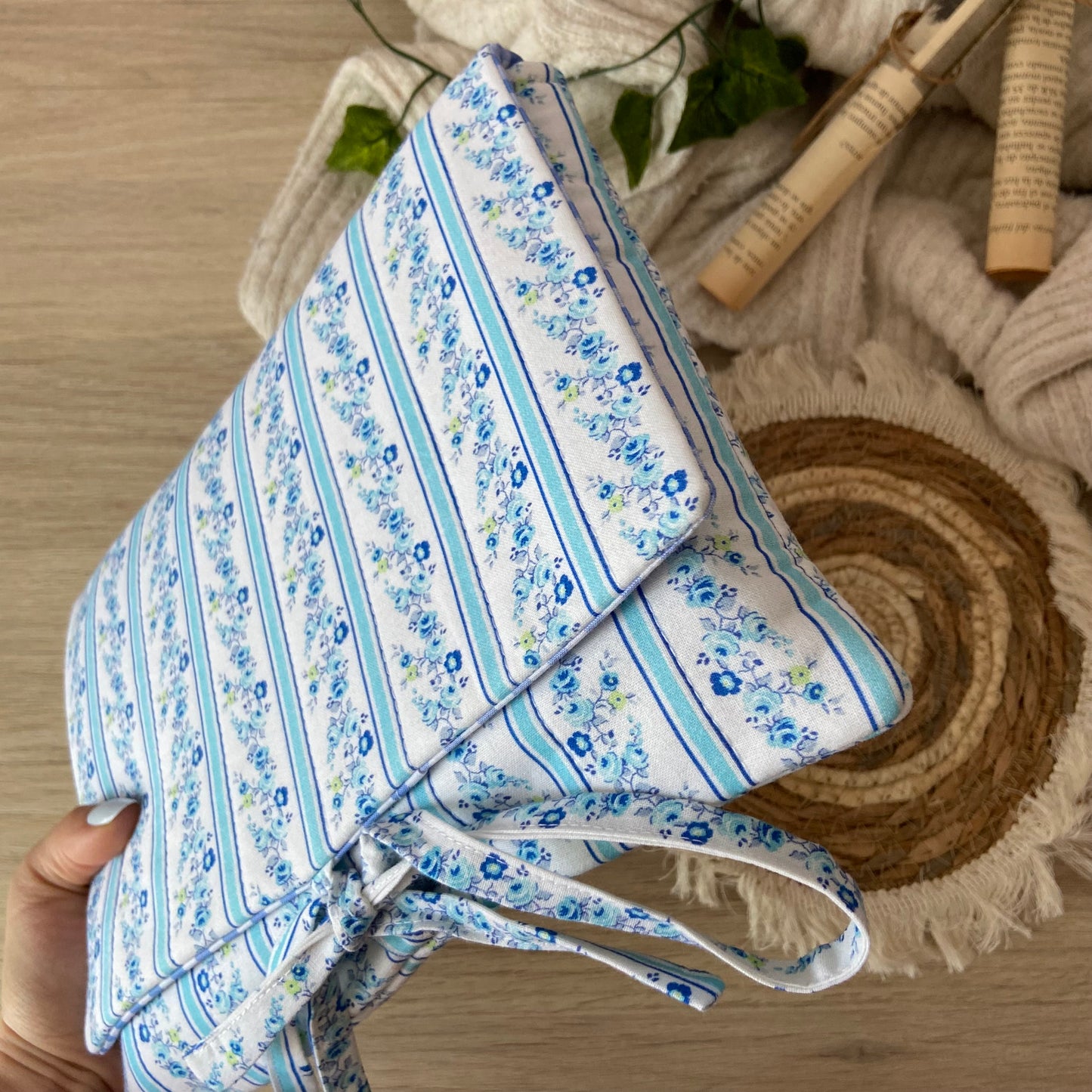 Funda acolchada bleu