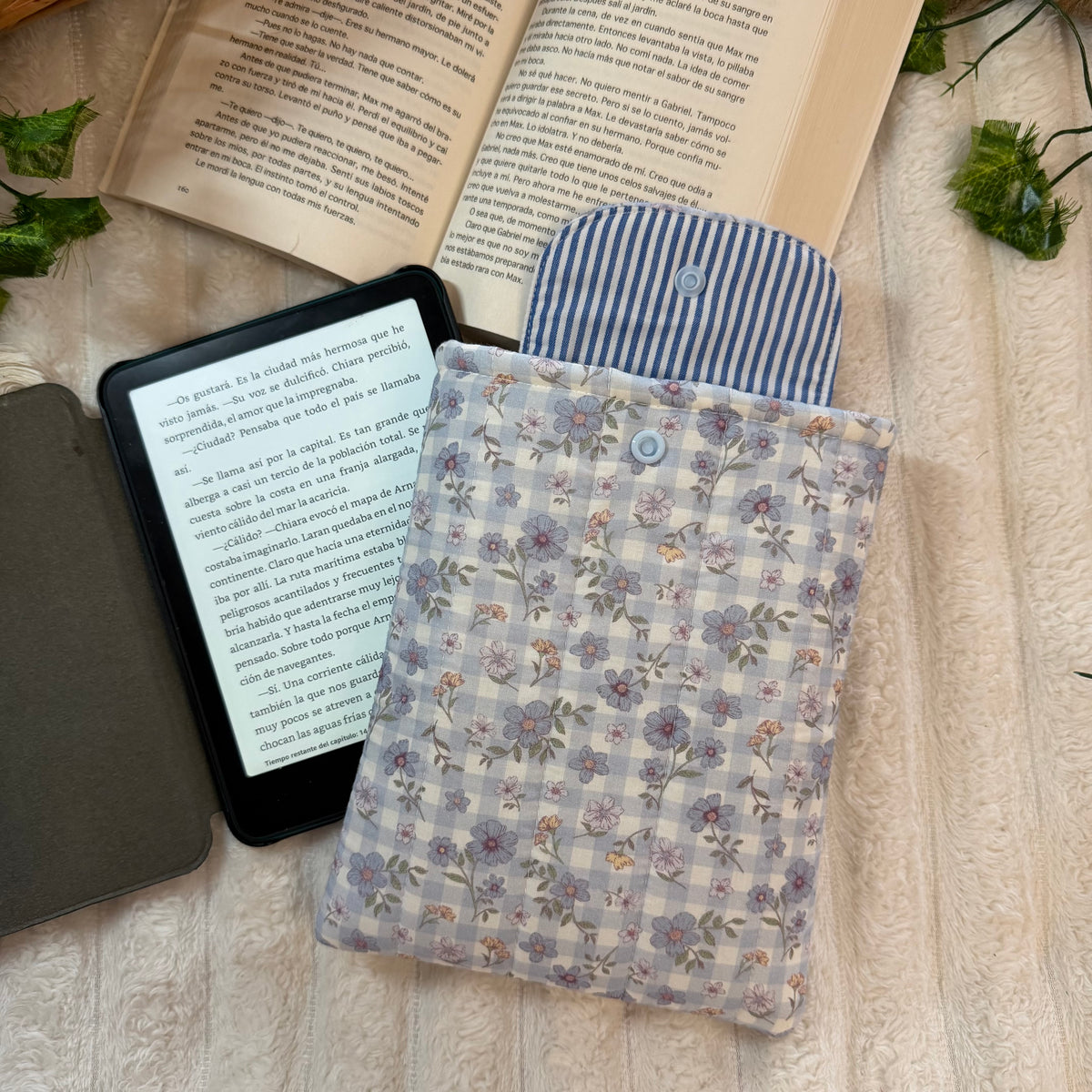 Funda kindle/kobo libra colour lázuli