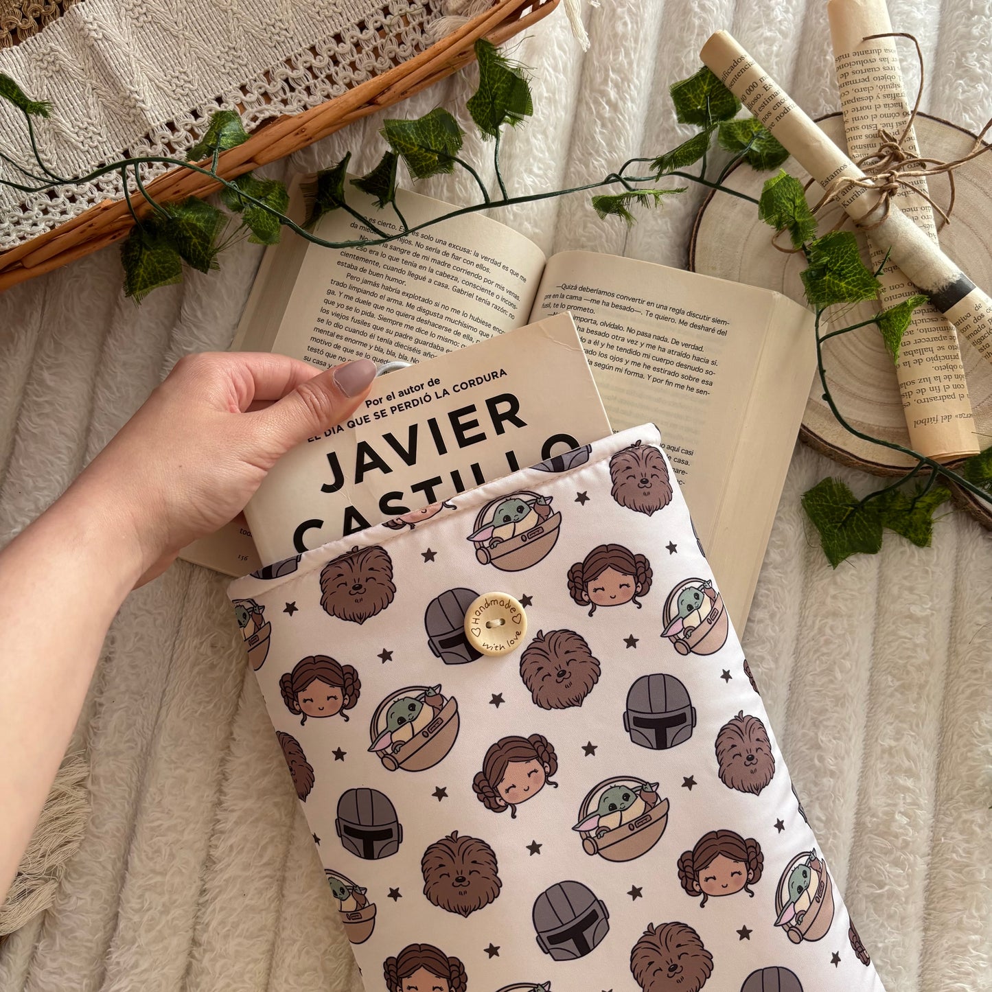 Funda literaria Star wars