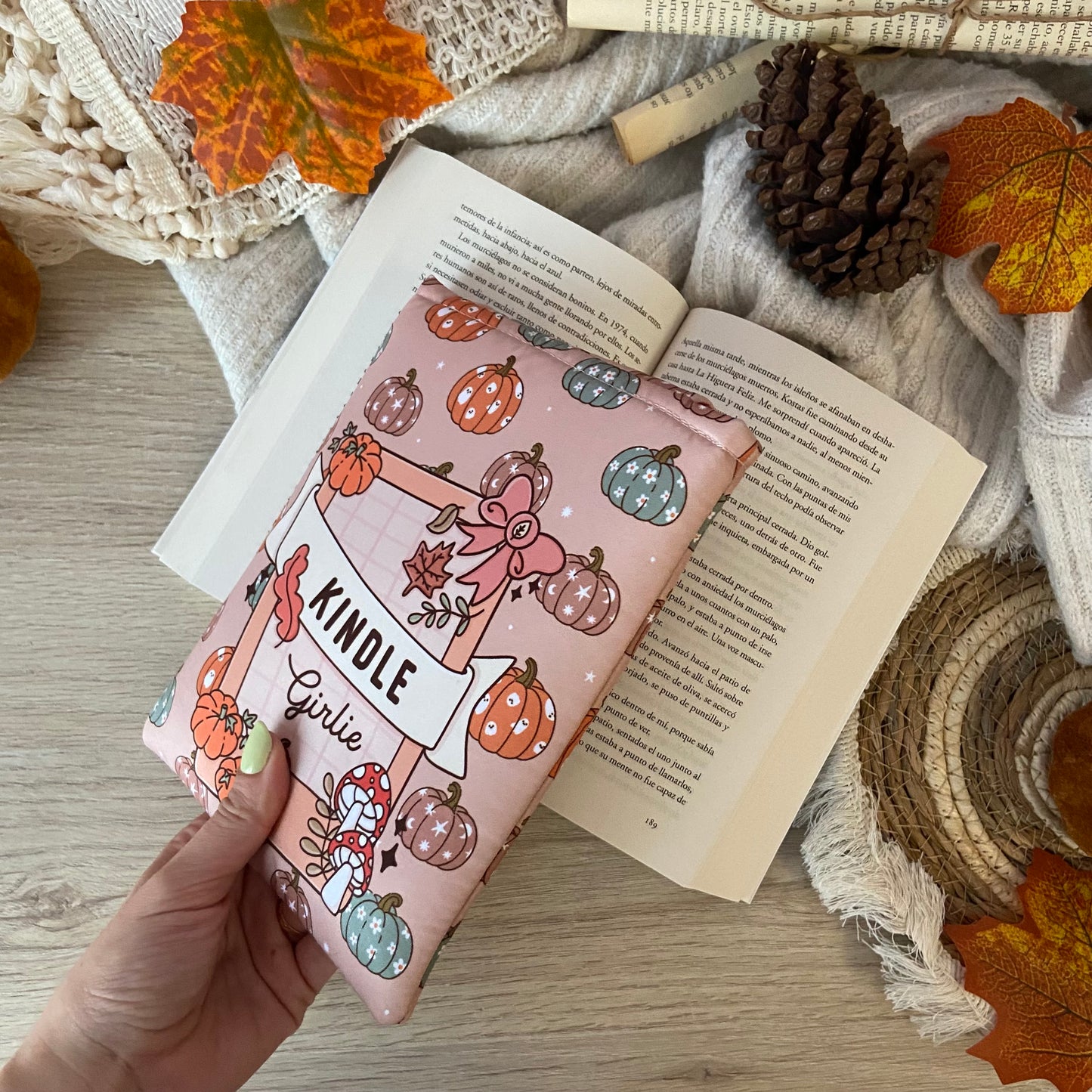 Funda kindle/kobo libra colour kindle girlie in autumn