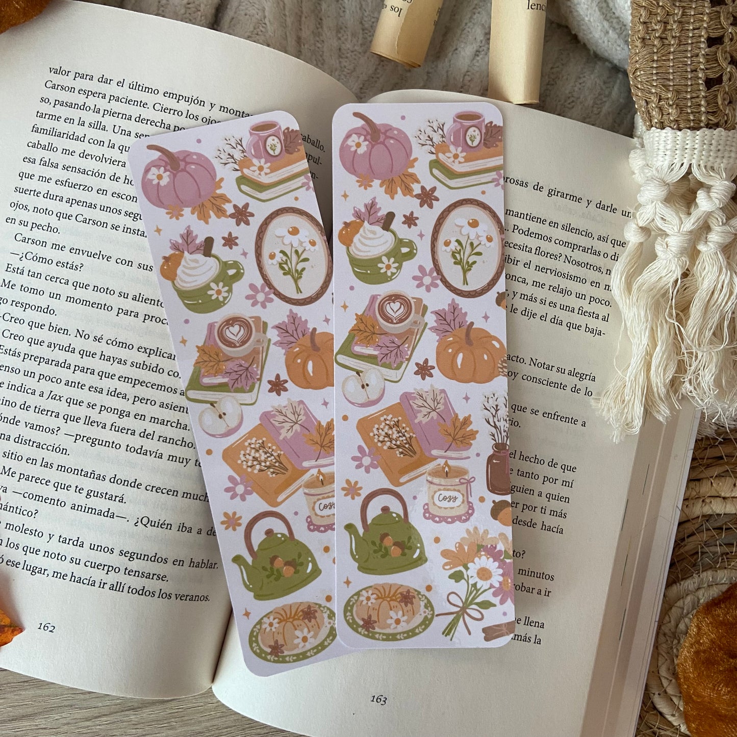 Marcapáginas Cozy Fall