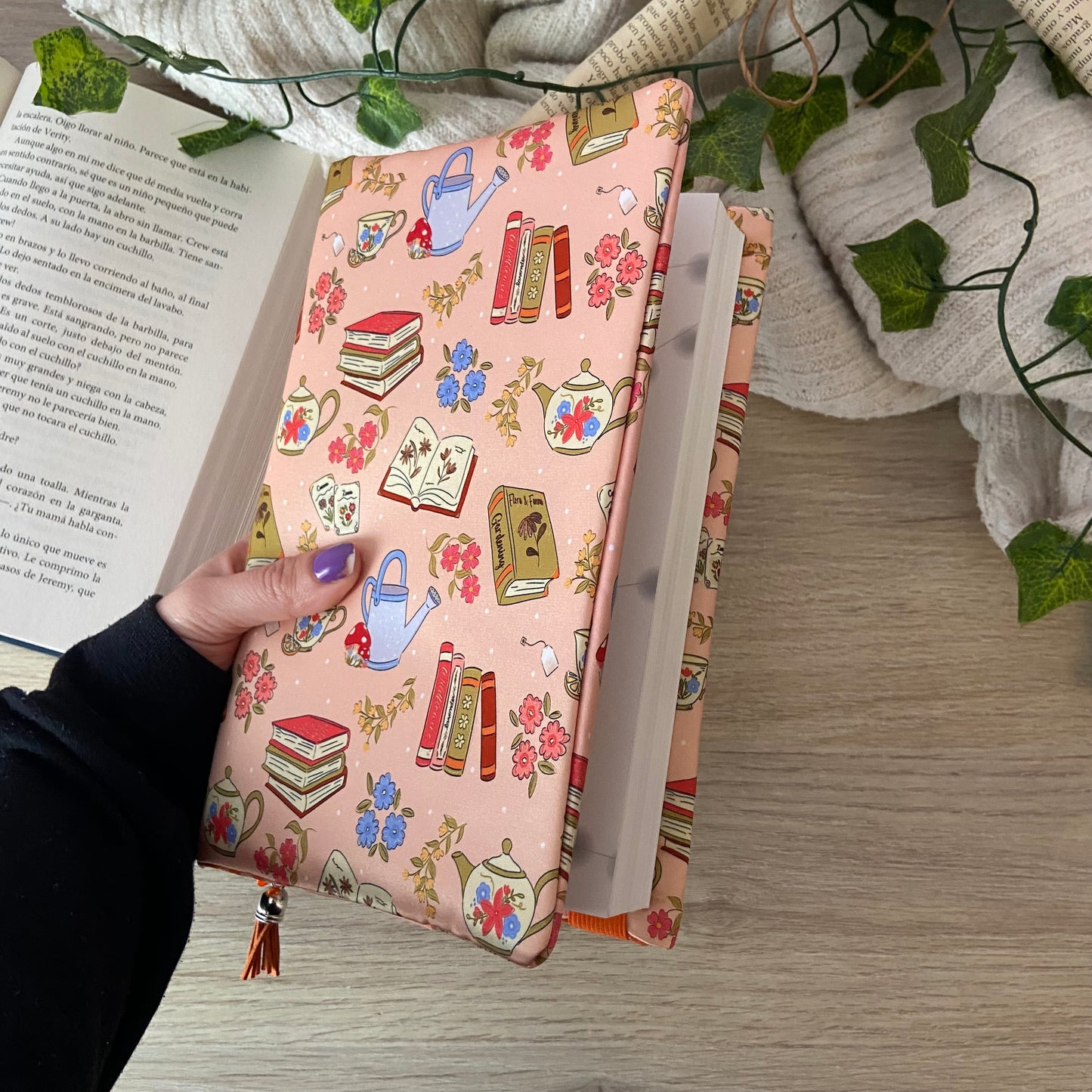 Funda ajustable booklover
