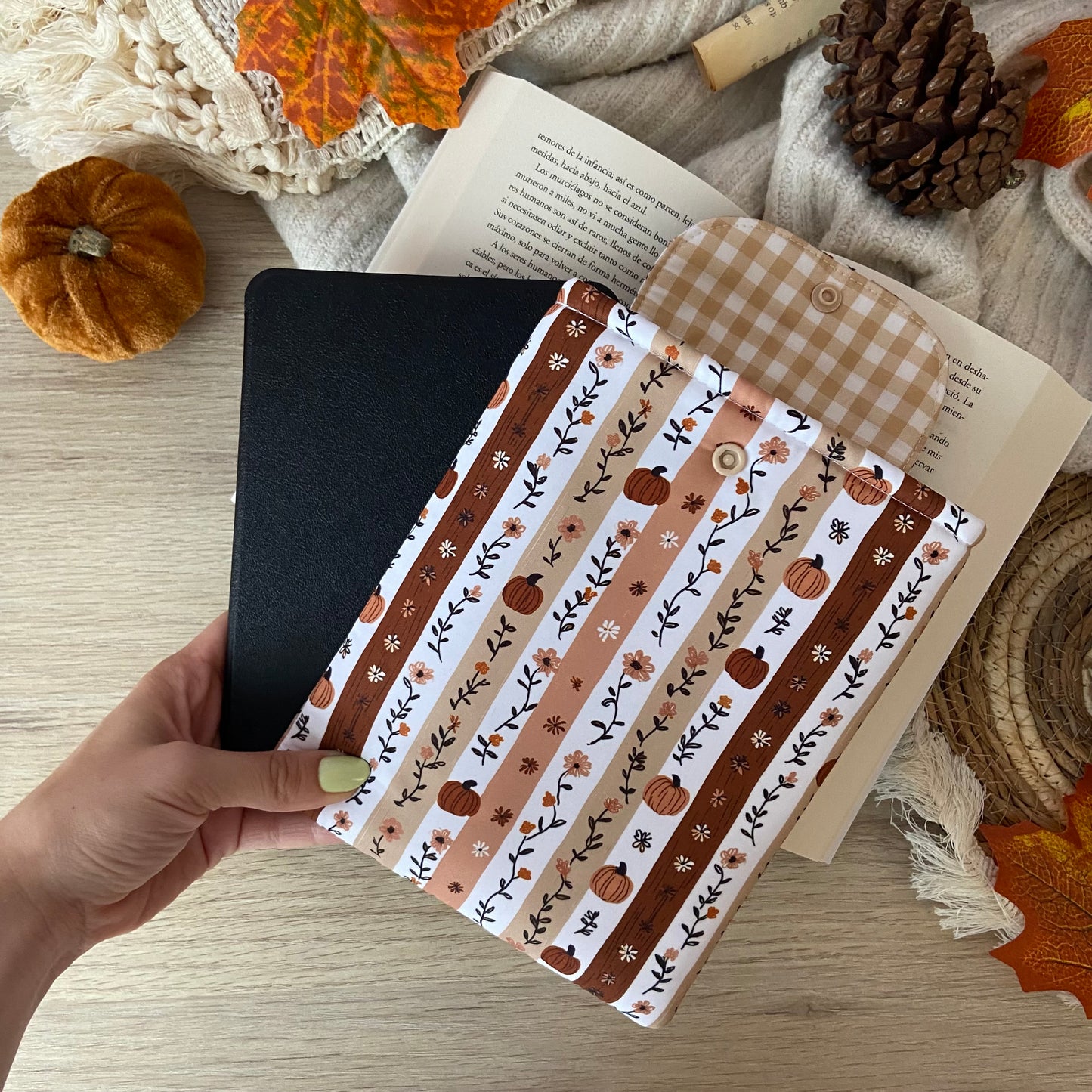 Funda kindle/kobo libra colour Pumpki