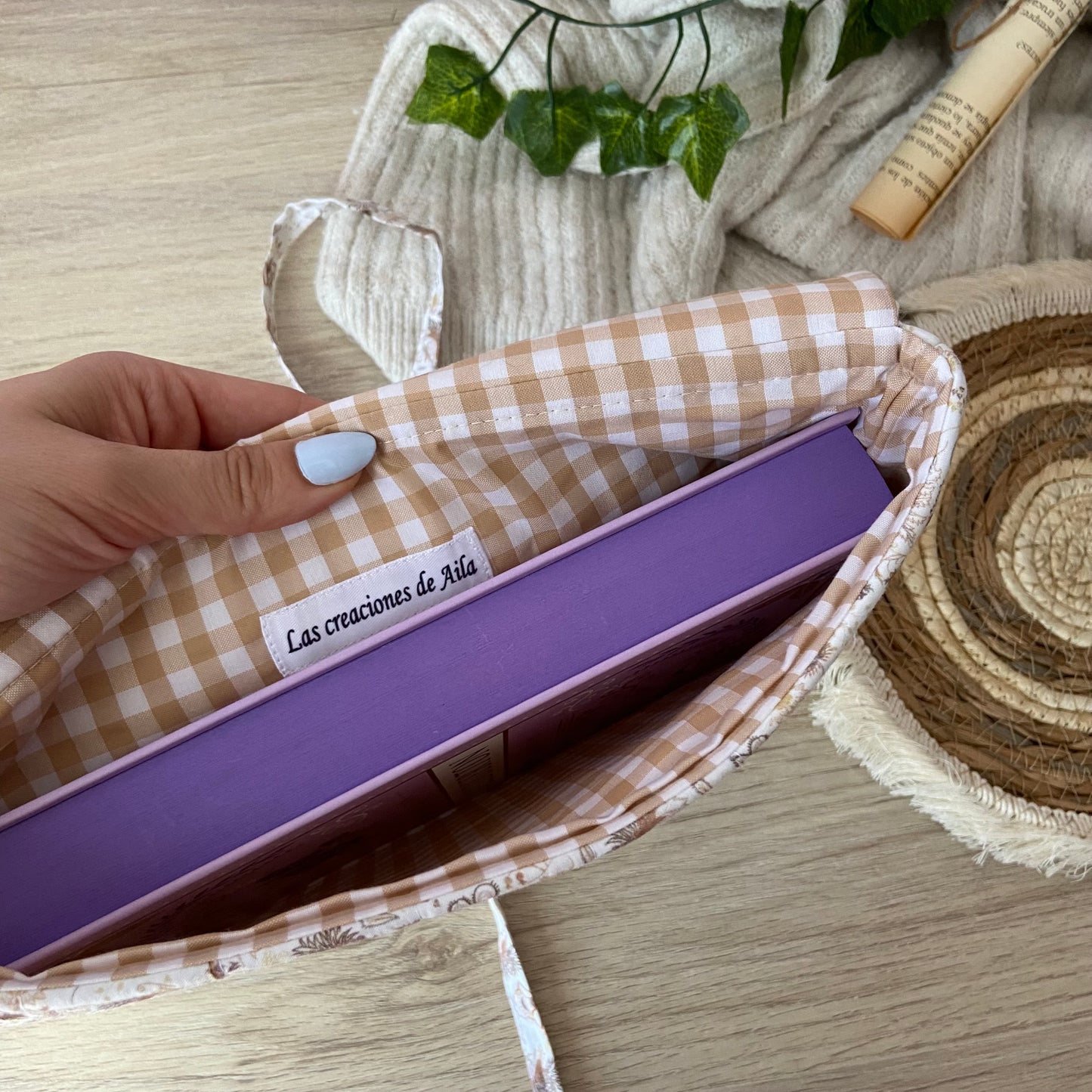 Funda acolchada jazmín