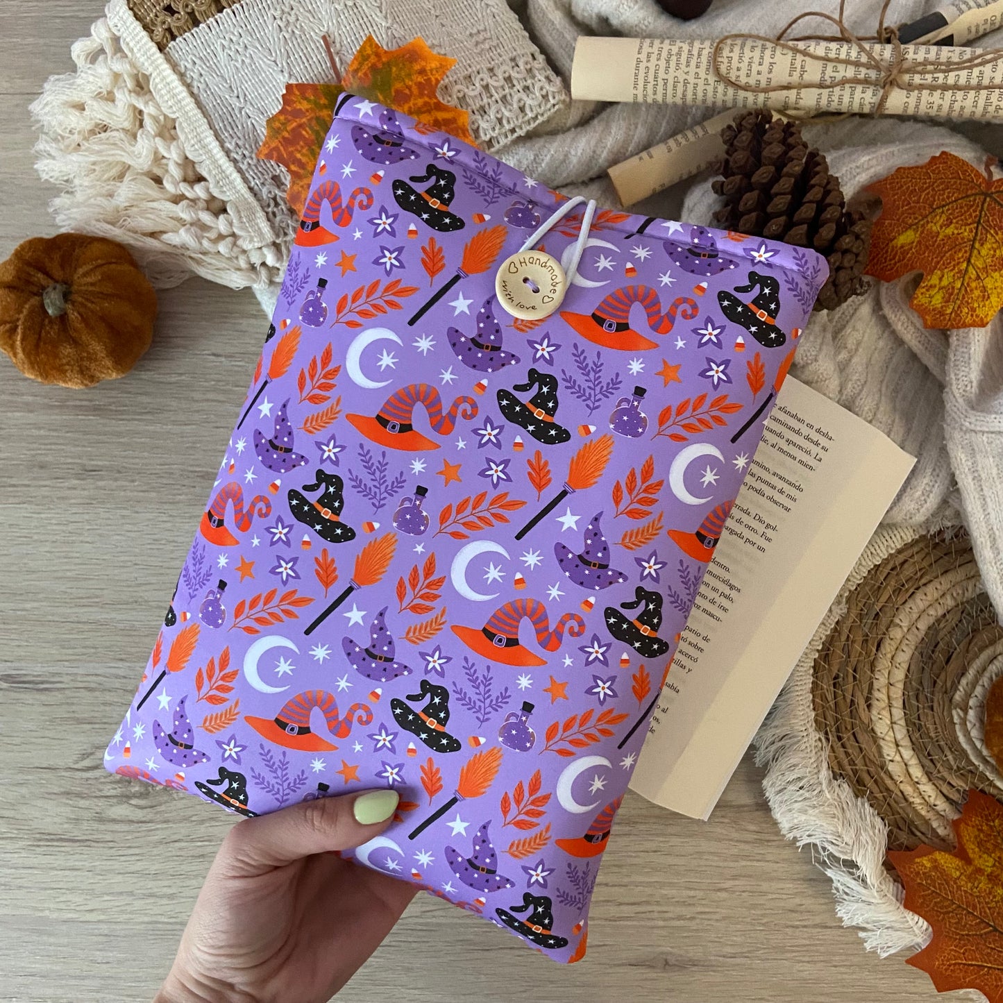 Funda literaria Witches