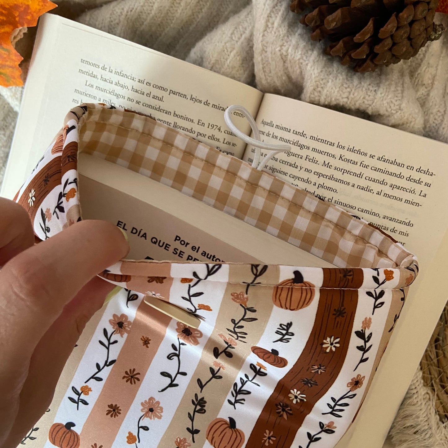Funda literaria Pumpki