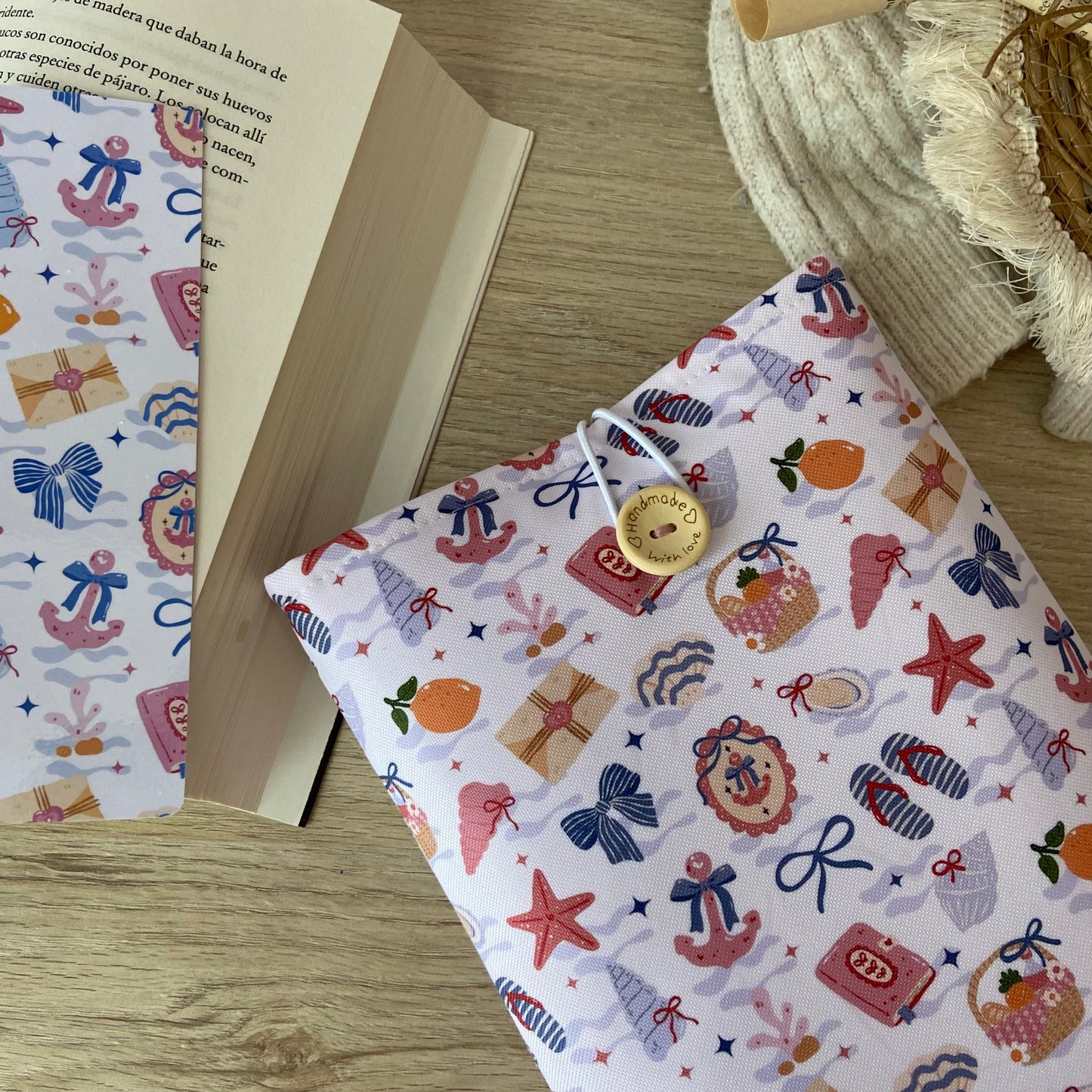 Funda literaria summer vibes impermeable