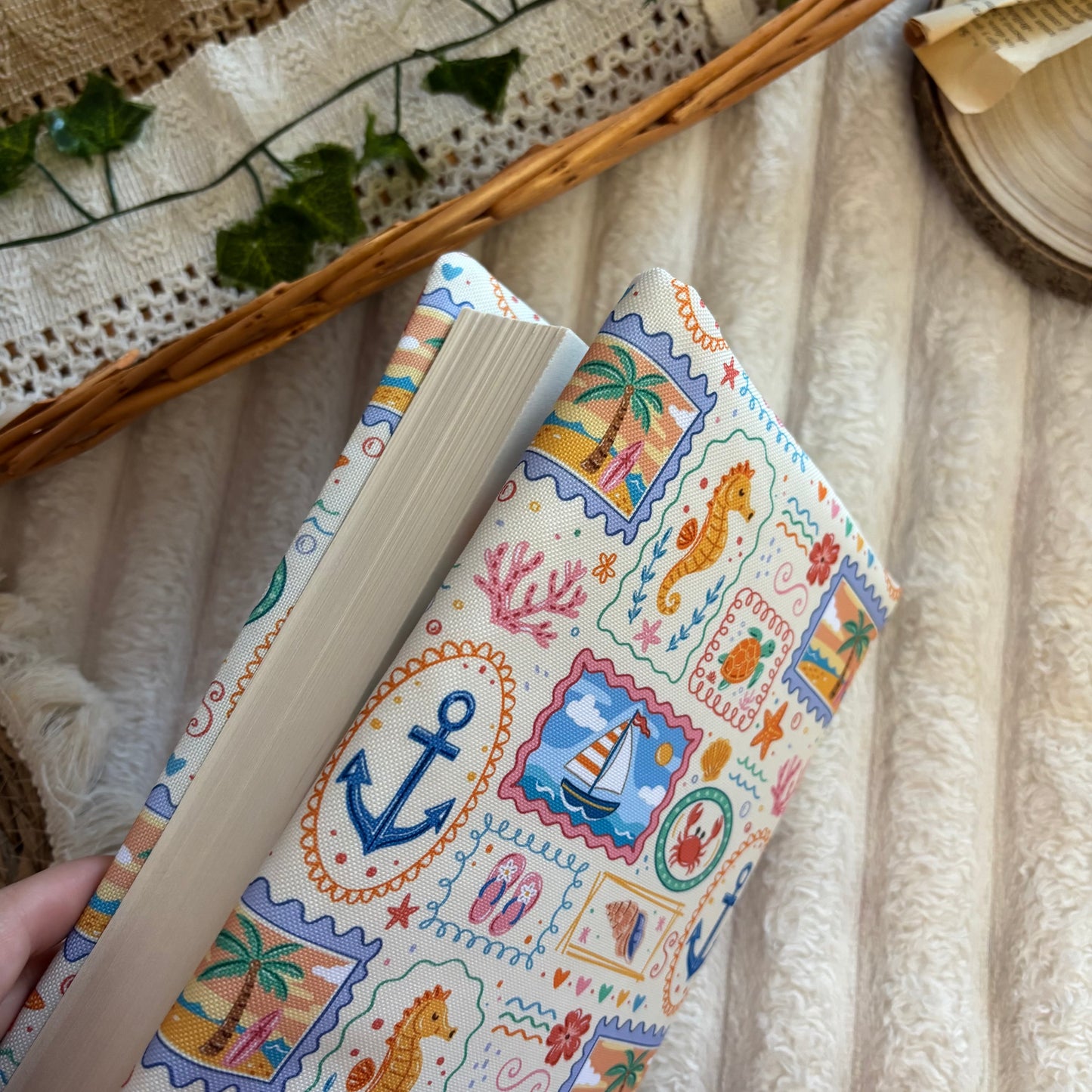 Funda ajustable coralina impermeable