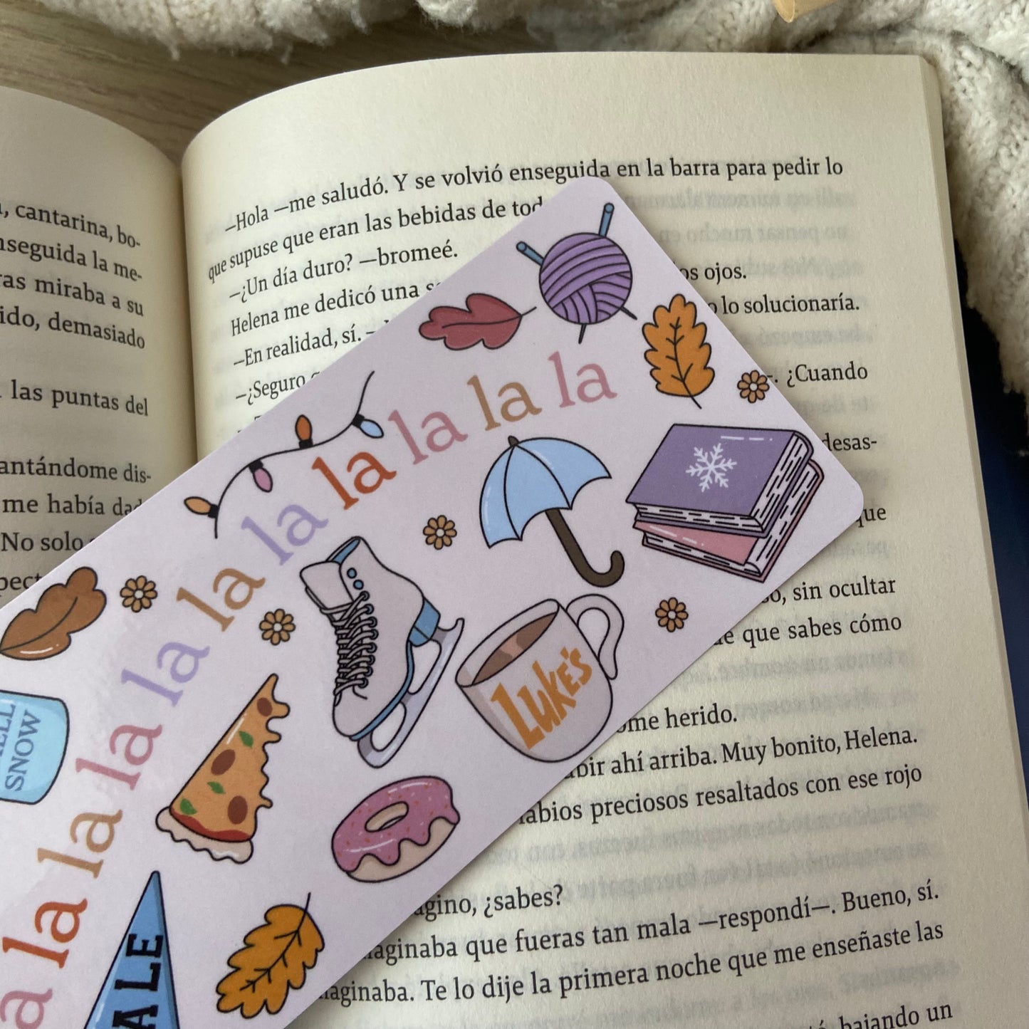 Marcapáginas Gilmore girls Oh la la la