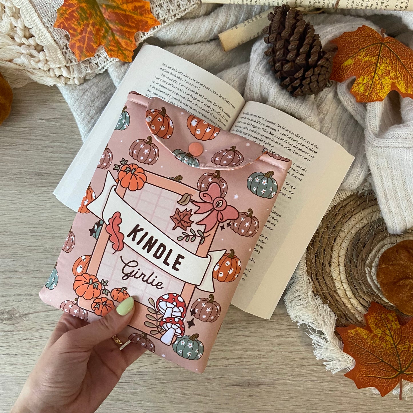 Funda kindle/kobo libra colour kindle girlie in autumn