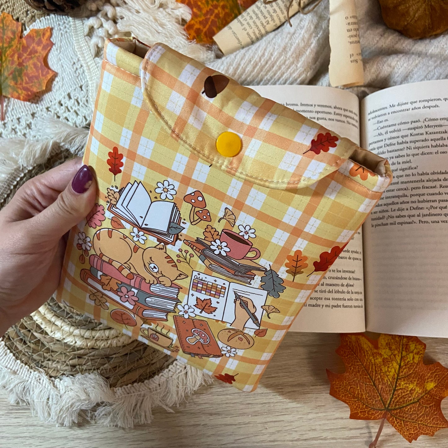 Funda kindle/kobo libra colour cozy cat