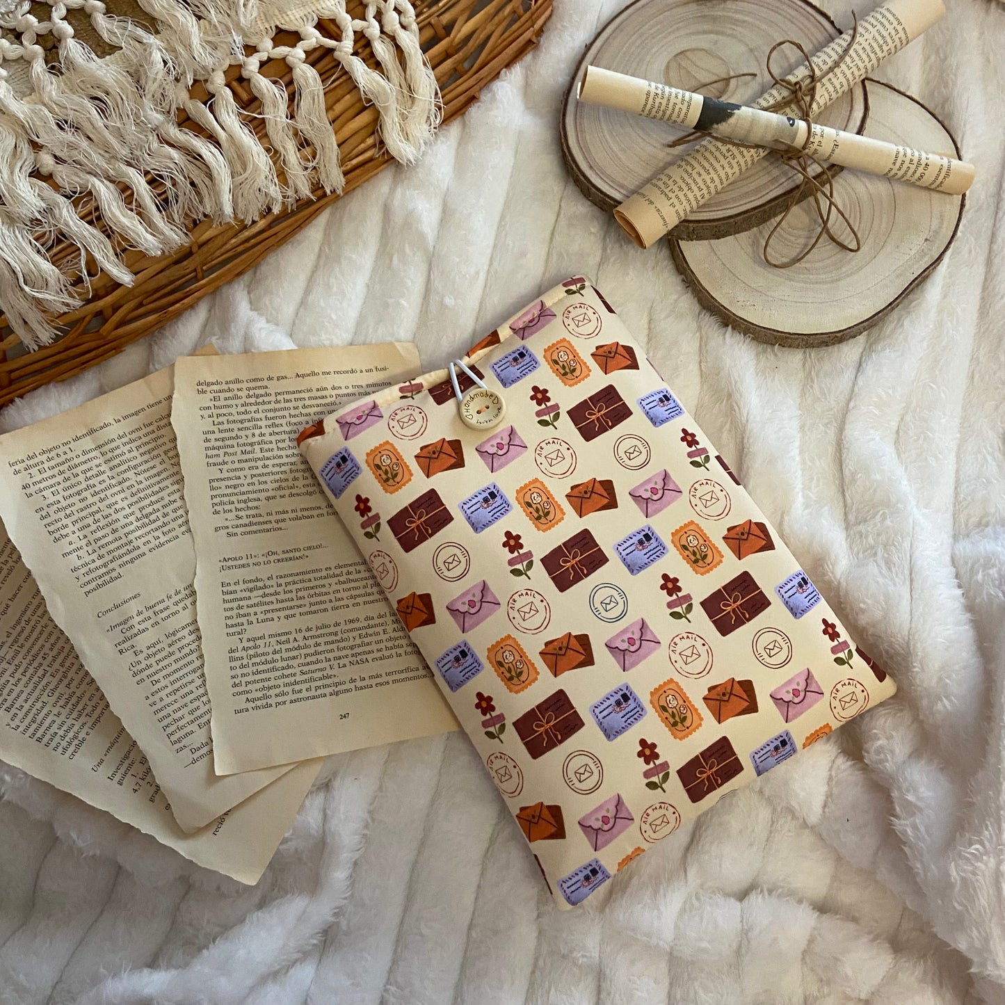 Funda literaria cartas