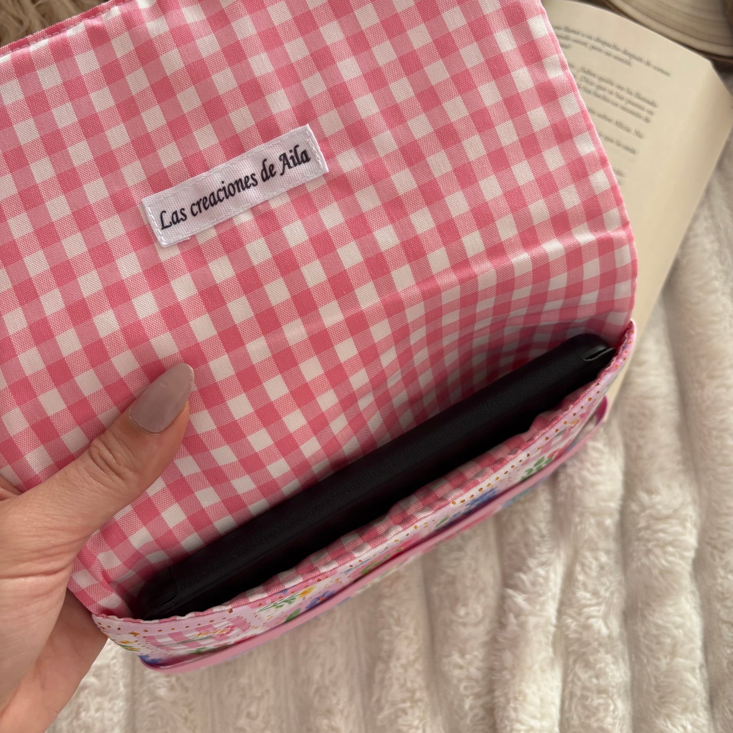 Funda de solapas para ebook esencia primaveral