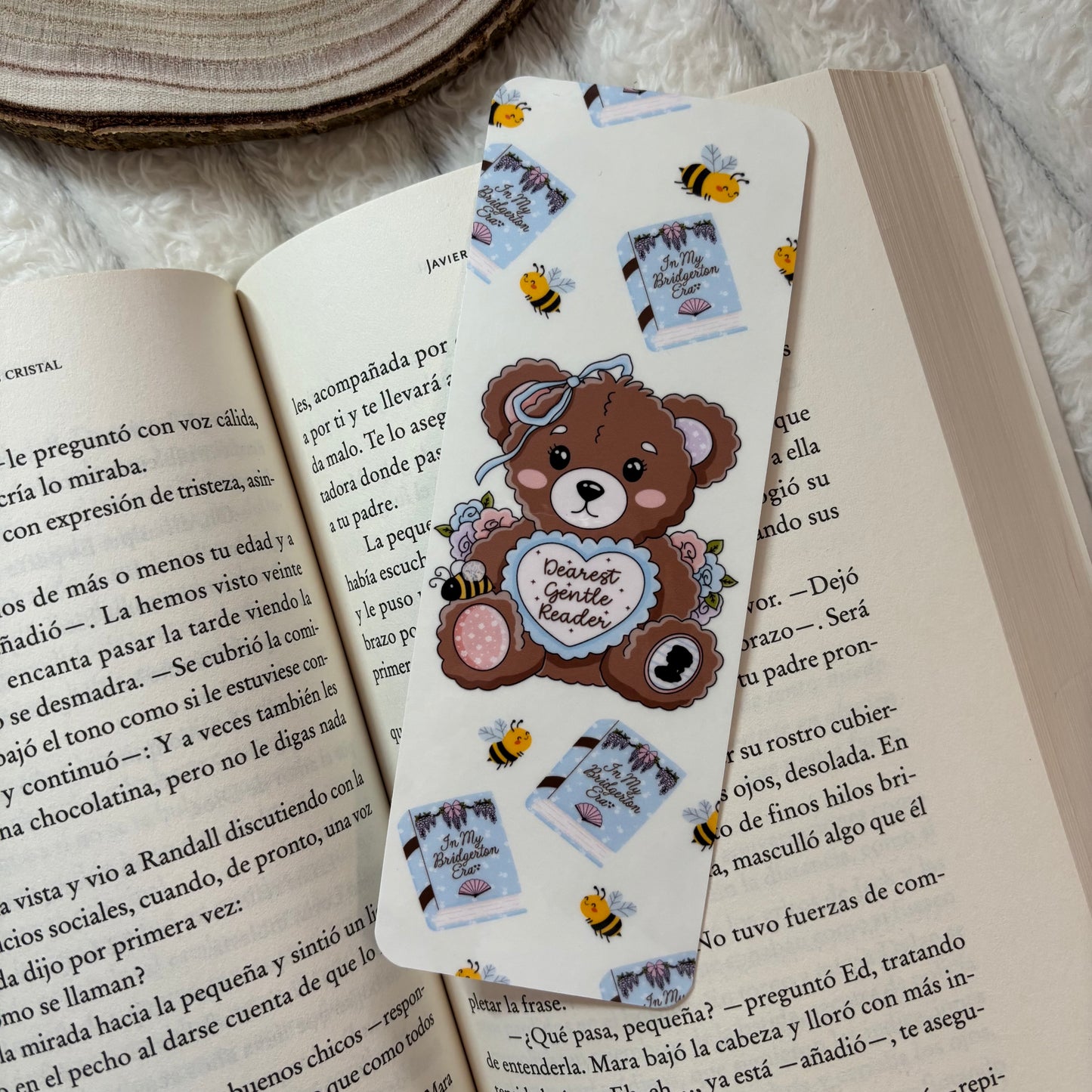 Pack 2 marcapáginas Dearest gentle reader Bridgerton