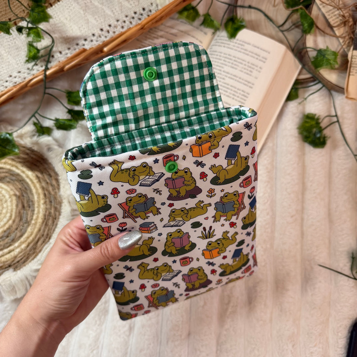 Funda kindle/kobo libra colour ranitas lectoras impermeable