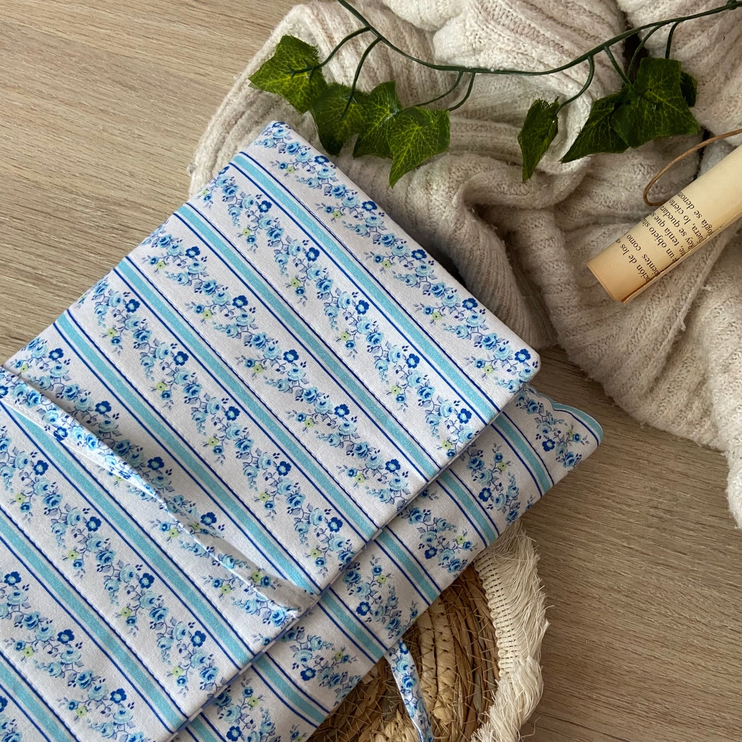 Funda acolchada bleu